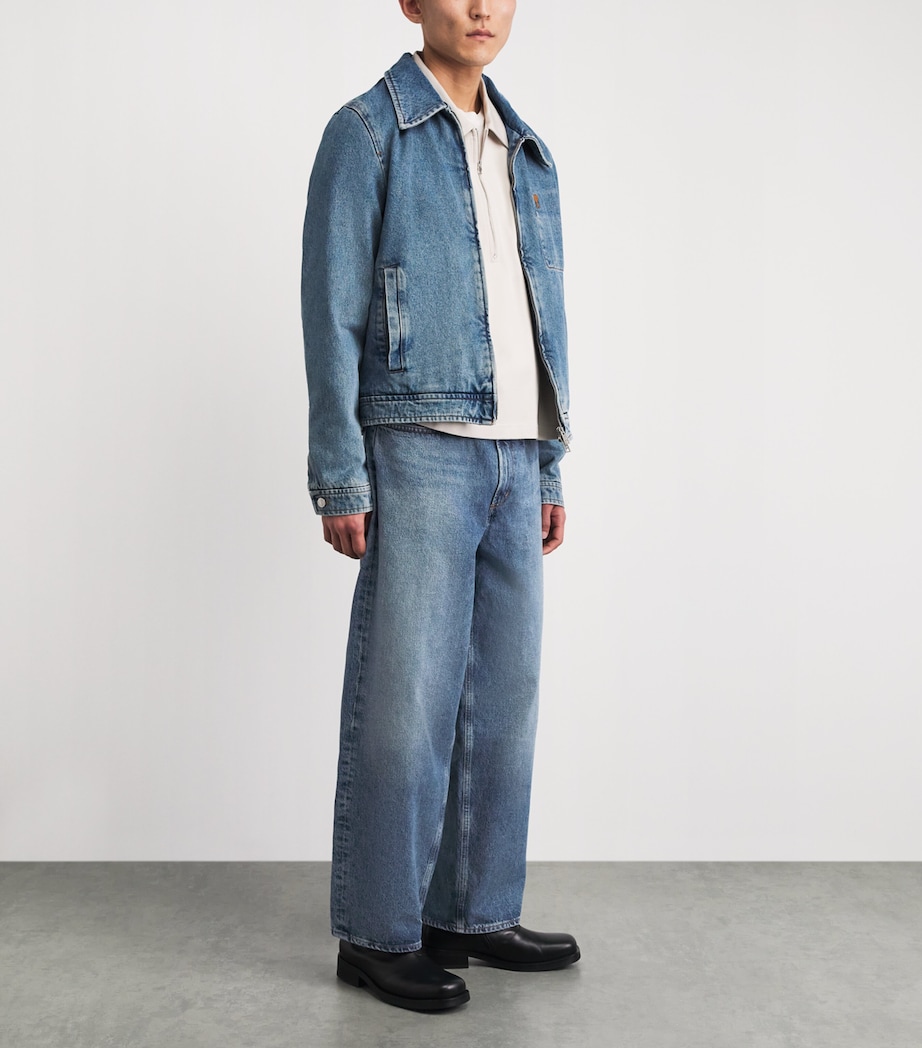 AGOLDE Mens Deka Wide-Leg Jeans Guide (md Worn Ind) Image 2