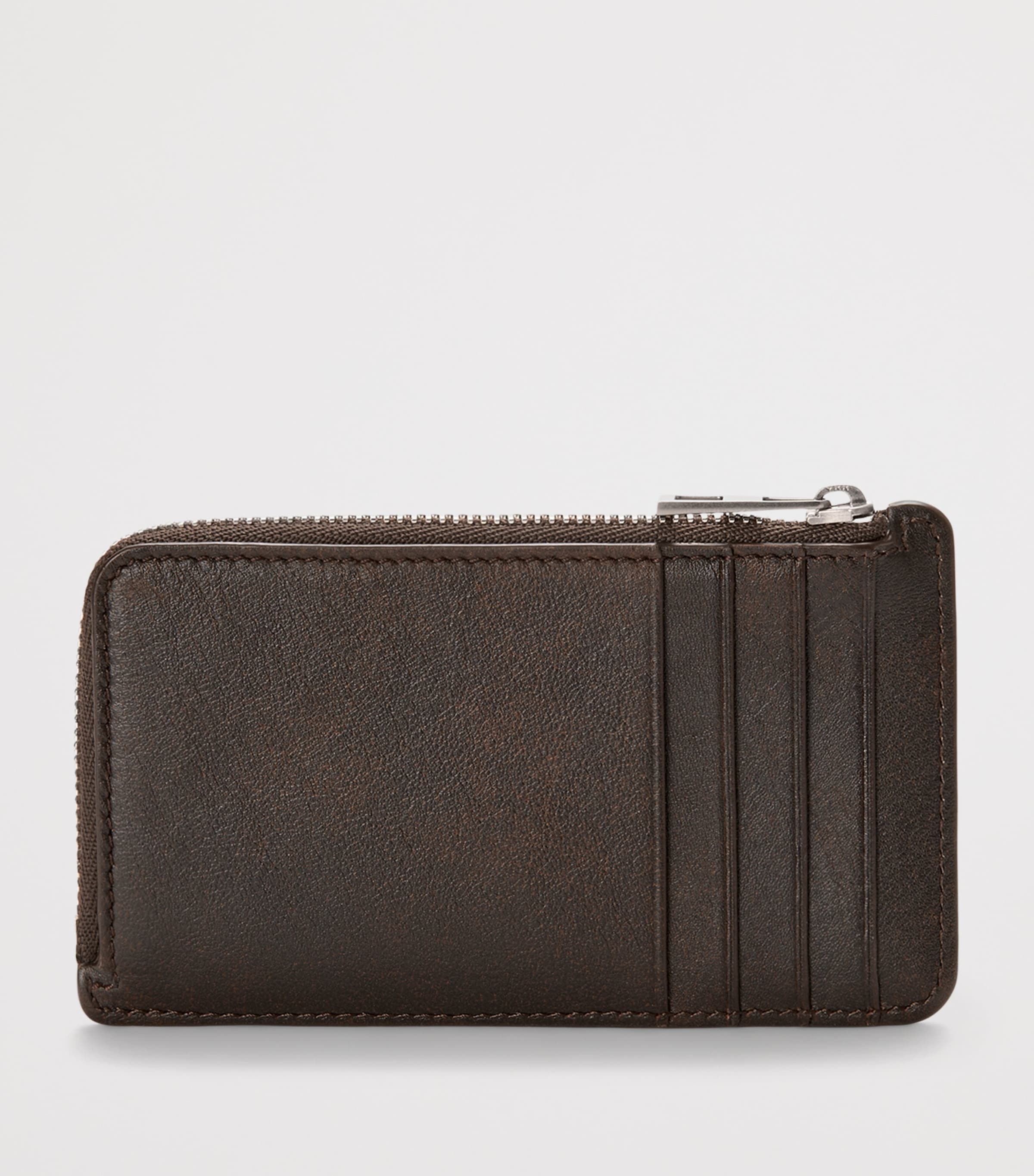 Calfskin Panta Coin Card Holder VINTAGE BROWN Image 3