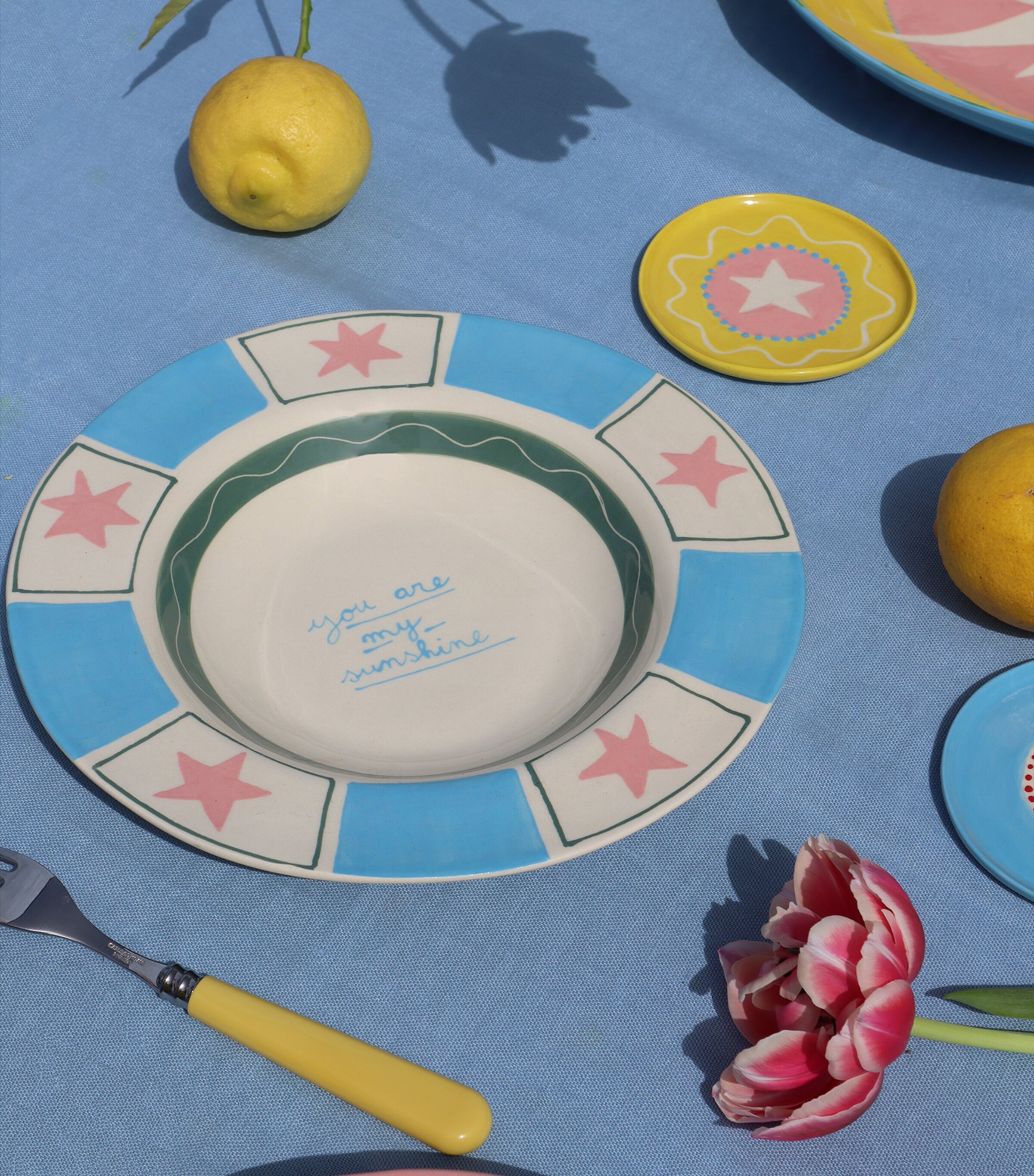 You Are My Sunshine Dinner Plate (26cm) MULTI Image 2