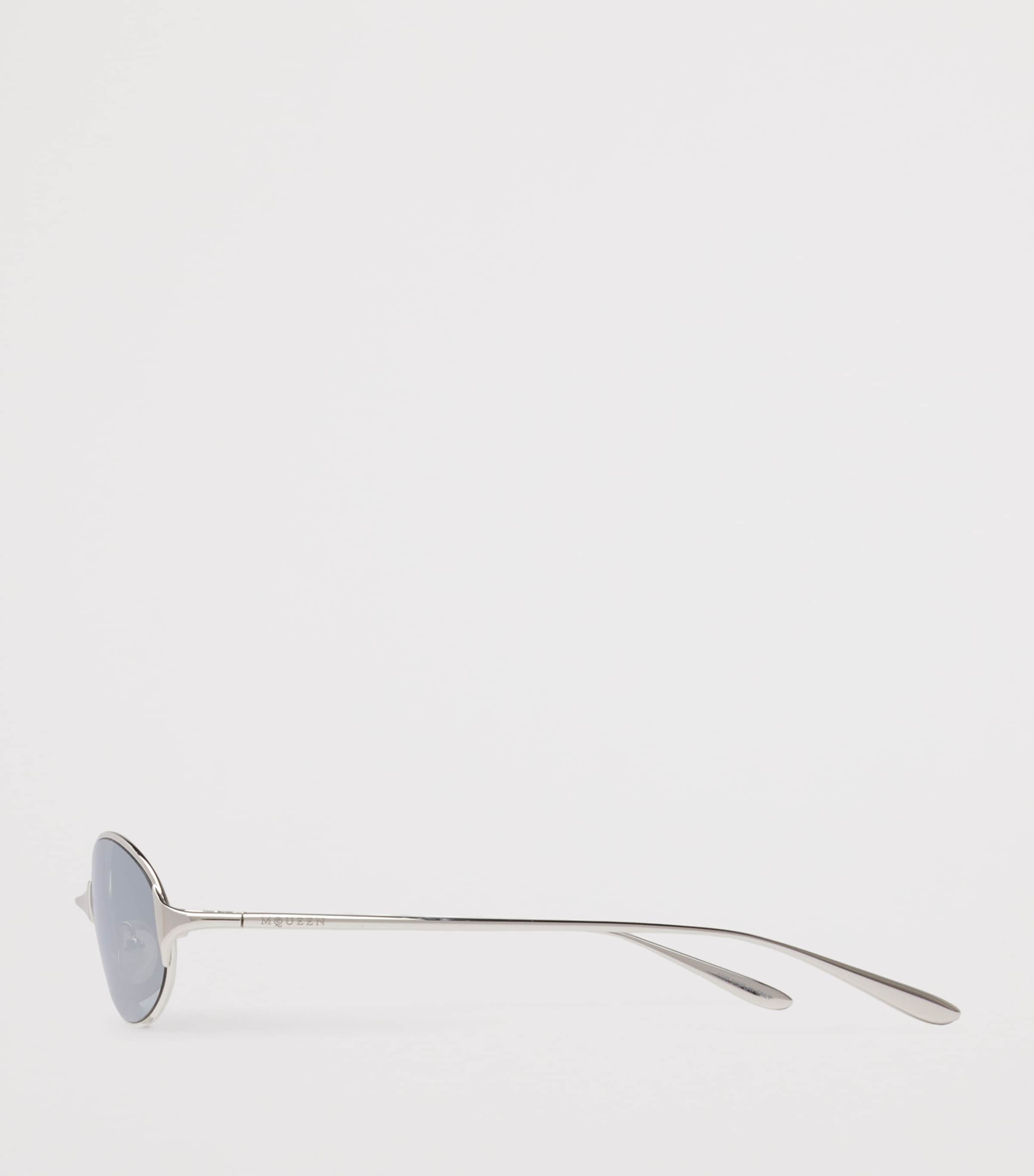 McQueen Metal Sunglasses Image 3