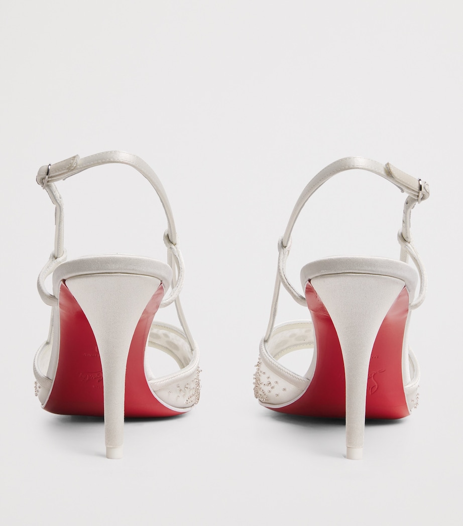 Miss Z Embellished Slingback Sandals 80 W654 Image 4