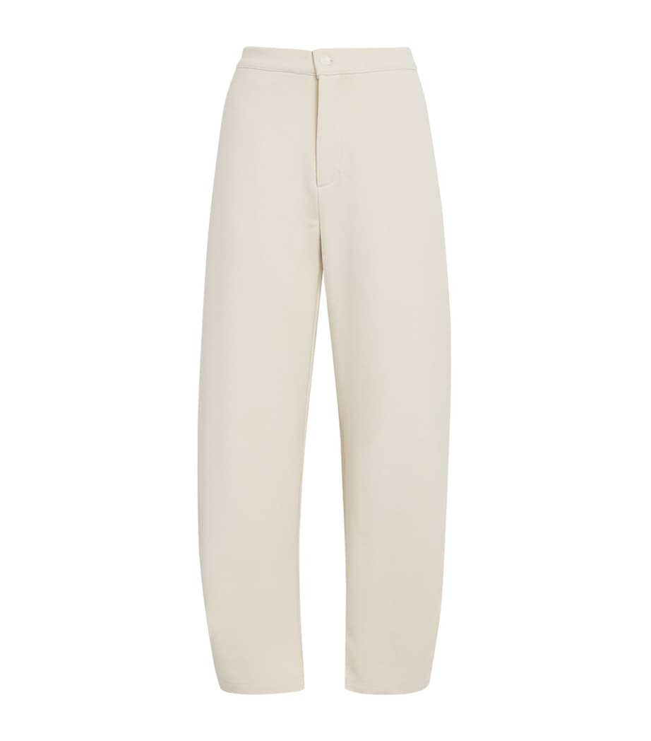 Source Unknown Womens Twill Balloon Wide-Leg Trousers Iv Image 1