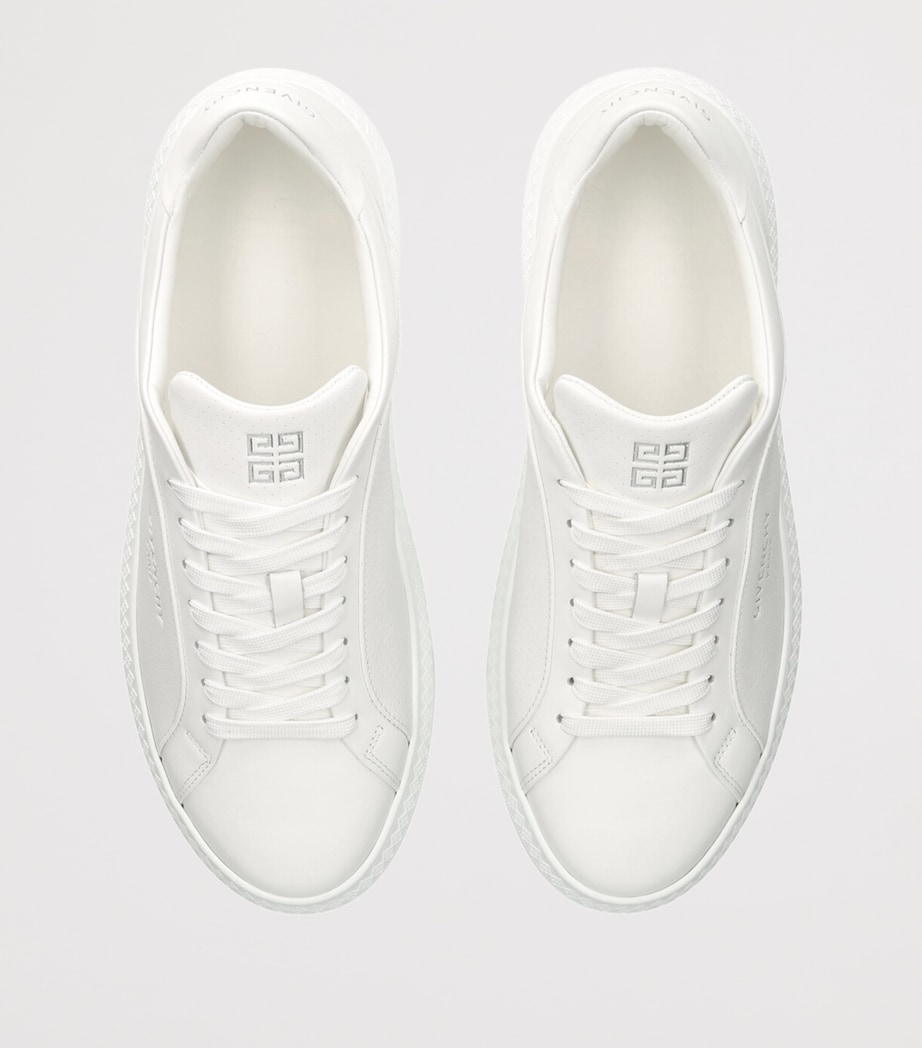 Leather G Set Sneakers WHITE Image 4