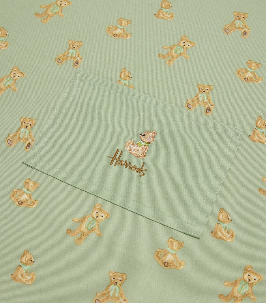 Henry Bear Kids Apron GREEN Image 3