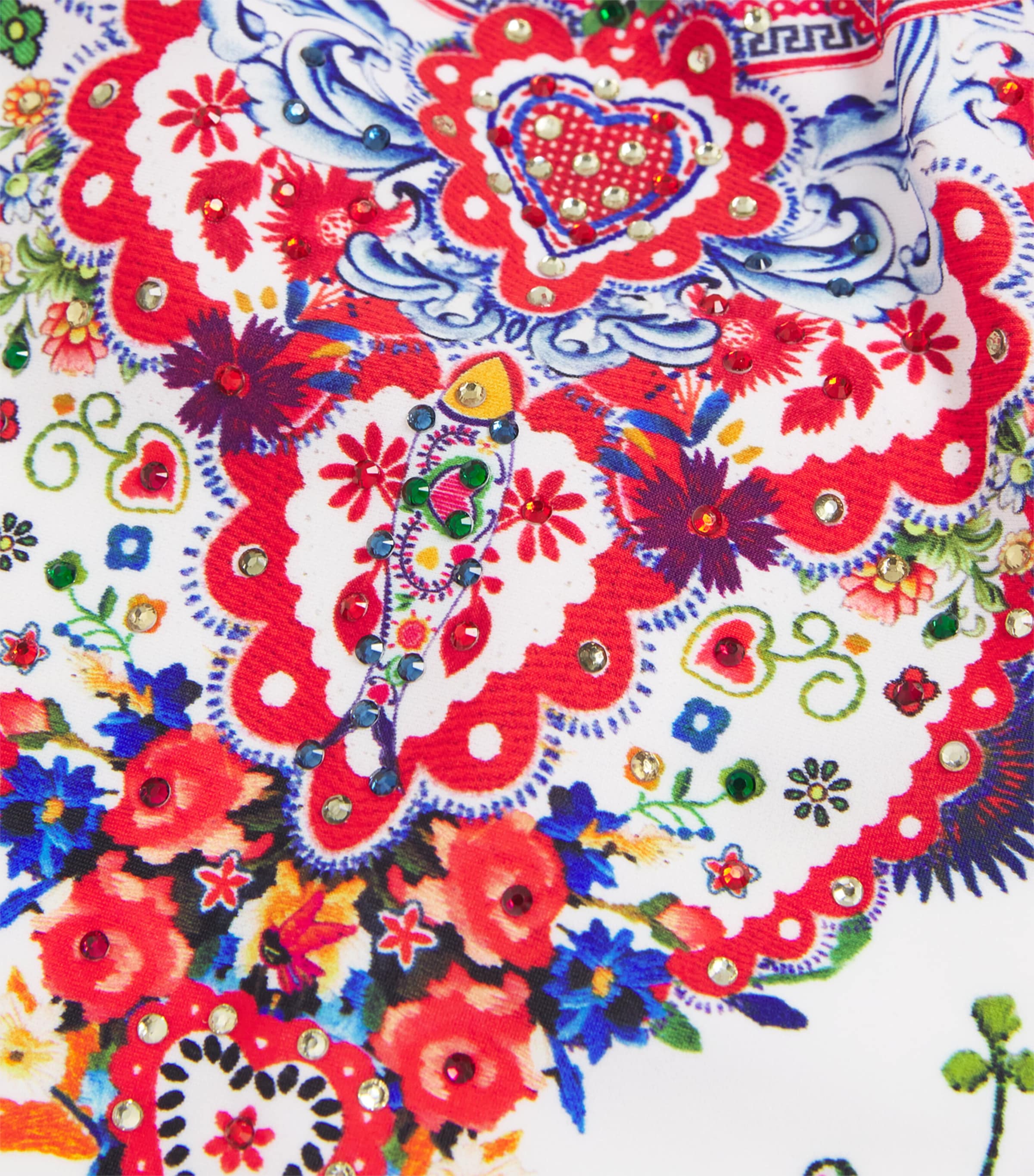 Embellished Faith, Luck & Justice Swimsuit (4-10 Years) FATHJUST Image 3