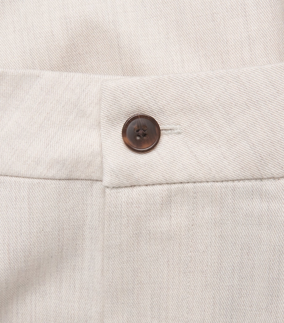 Varley Womens Cropped Ellison Trousers Birch Marl Image 6