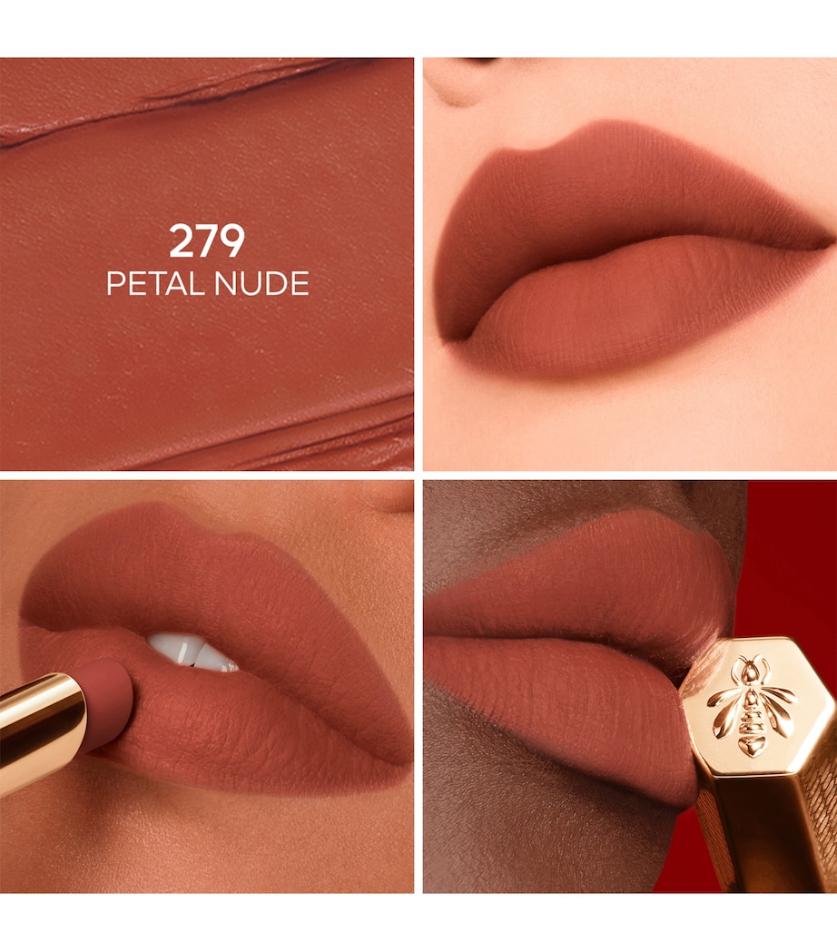 Guerlain KissKiss Honey-Infused Intense Lipstick Petal Nude Image 2