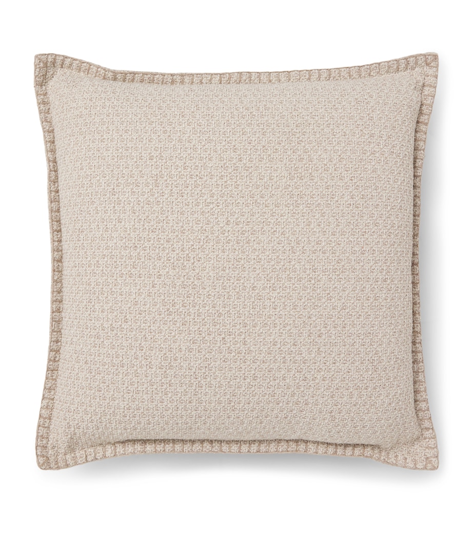 Textured Torcello Cushion (50cm x 50cm) NEUTRAL Image 1