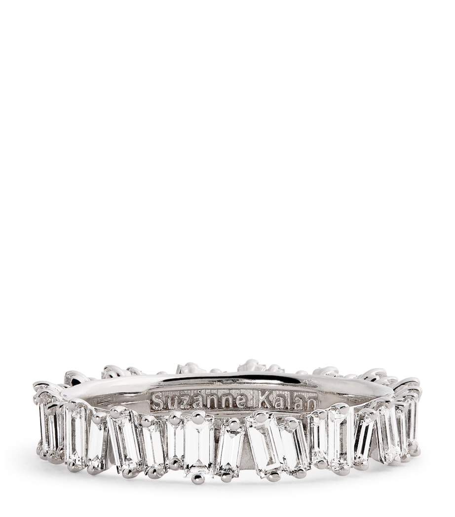 Suzanne Kalan White Gold and Diamond Classic Eternity Ring Wg/wd Image 1