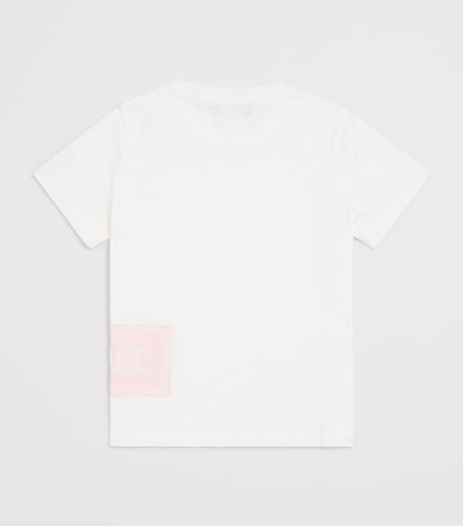 Cotton '90s Vintage Logo T-Shirt (6-14 Years) 2WL90-WHITE+PINK Image 2
