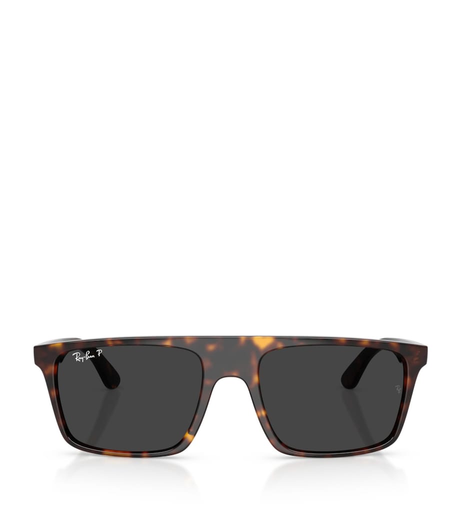 Ray-Ban RB2222 Square Sunglasses Brown Image 1