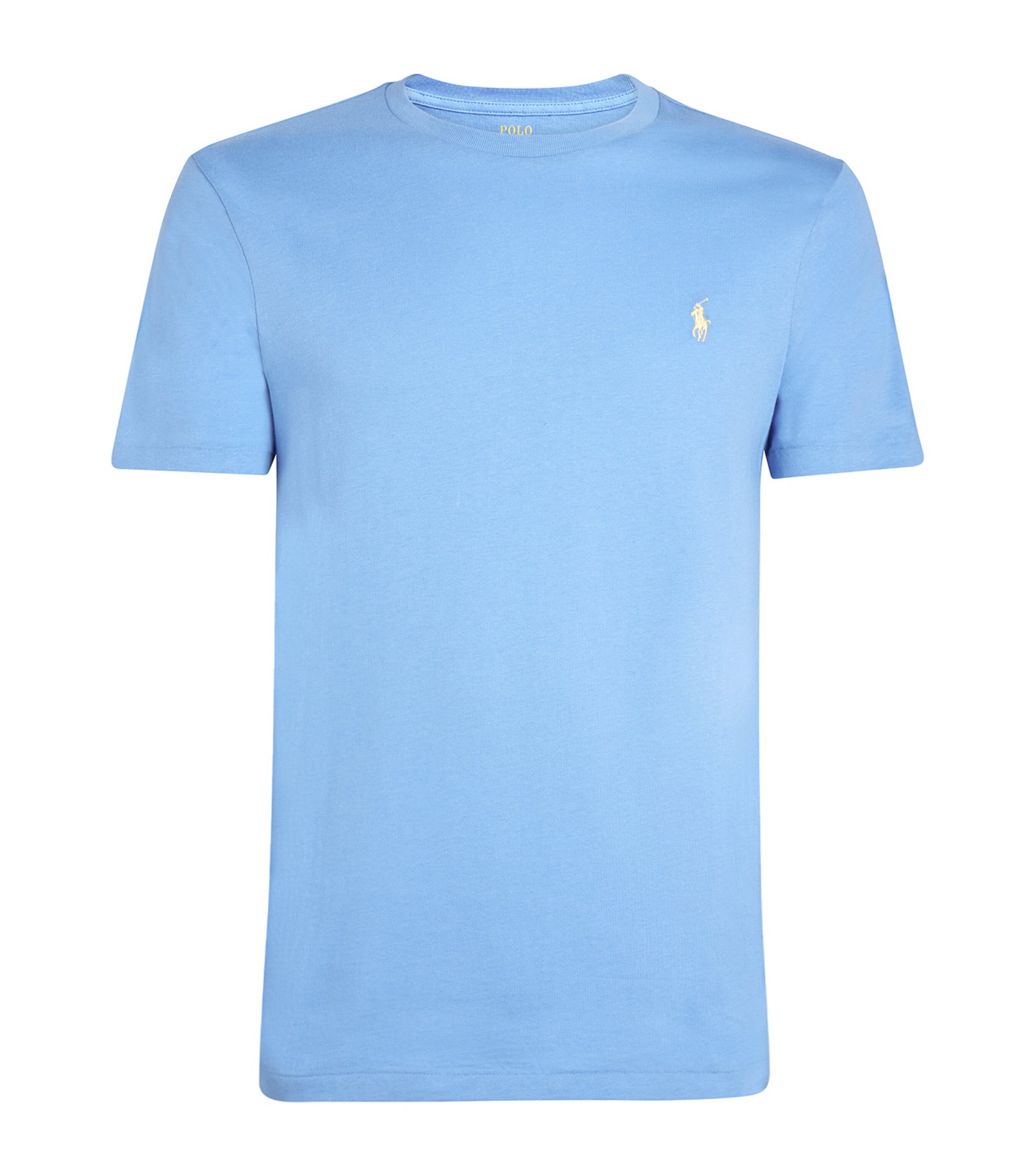 Polo Ralph Lauren Mens Cotton Custom-Fit Polo Pony T-Shirt Bristol Image 1