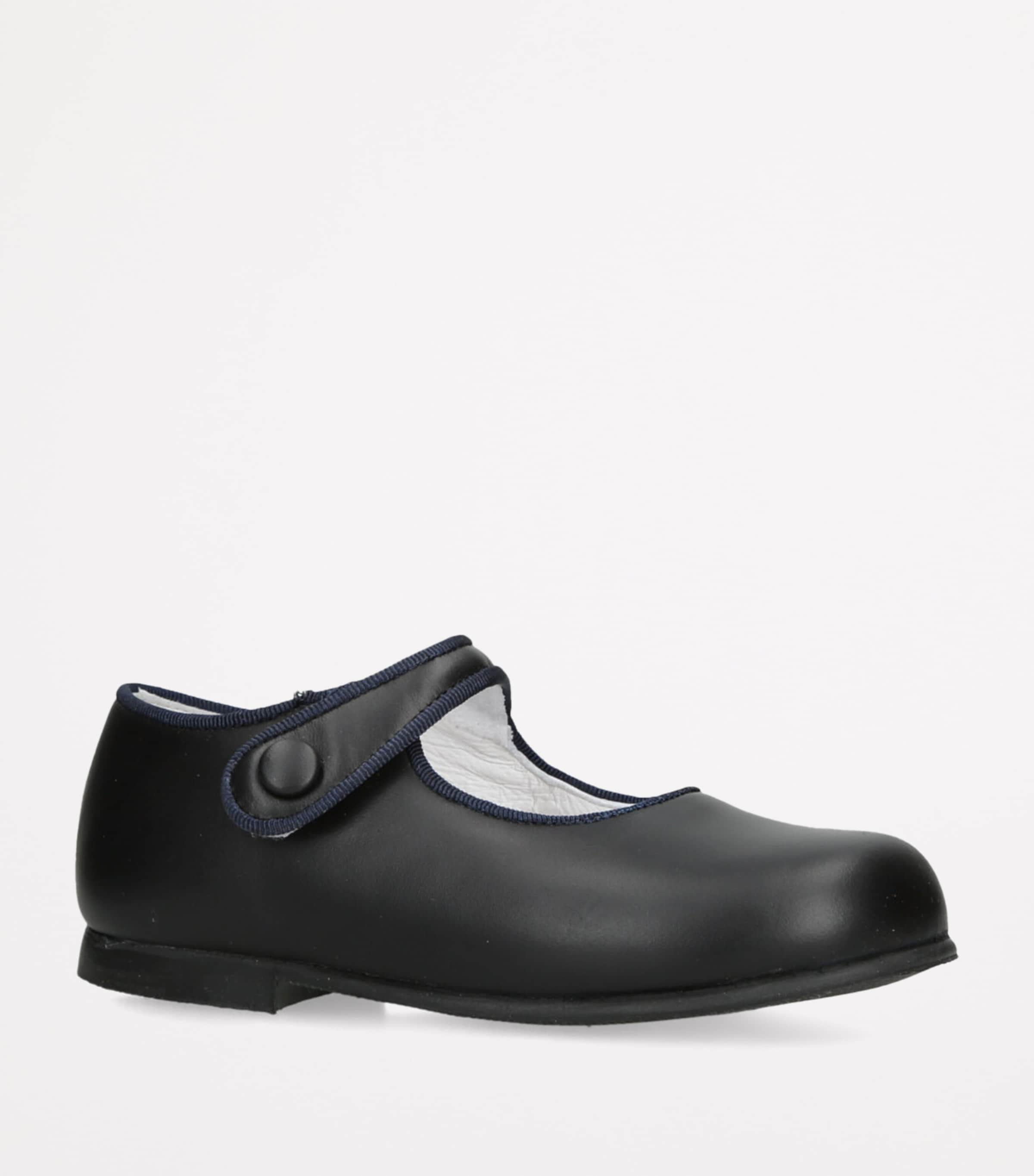 Leather Catalina Mary Janes NAVY Image 3