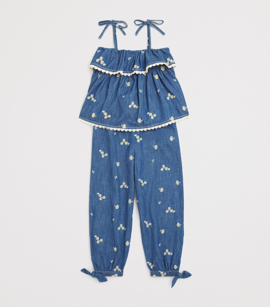 Lucky Kids Denim Harem Trousers (2-12 Years) DAISY Image 3