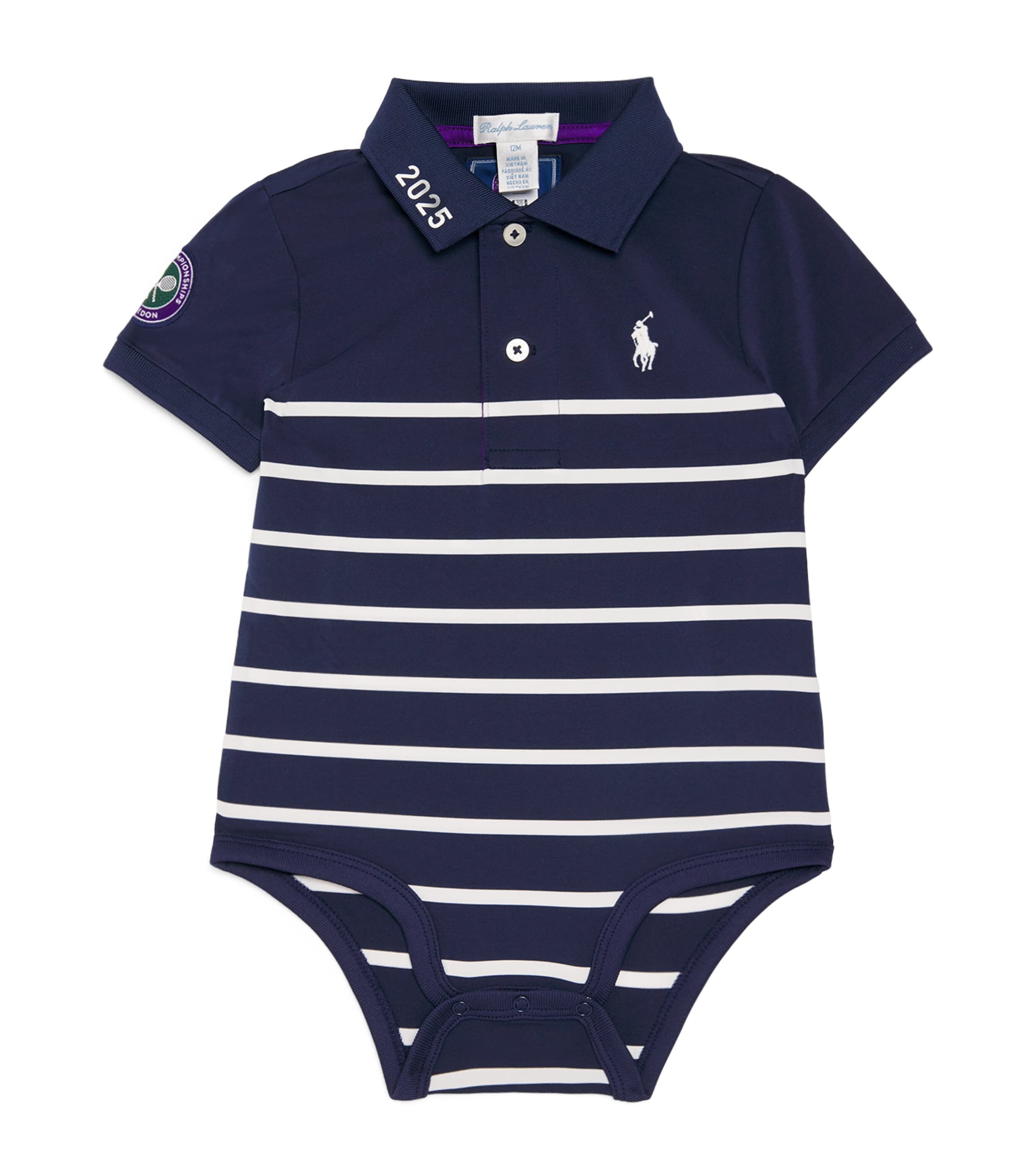Ralph Lauren X Wimbledon Stripe Playsuit