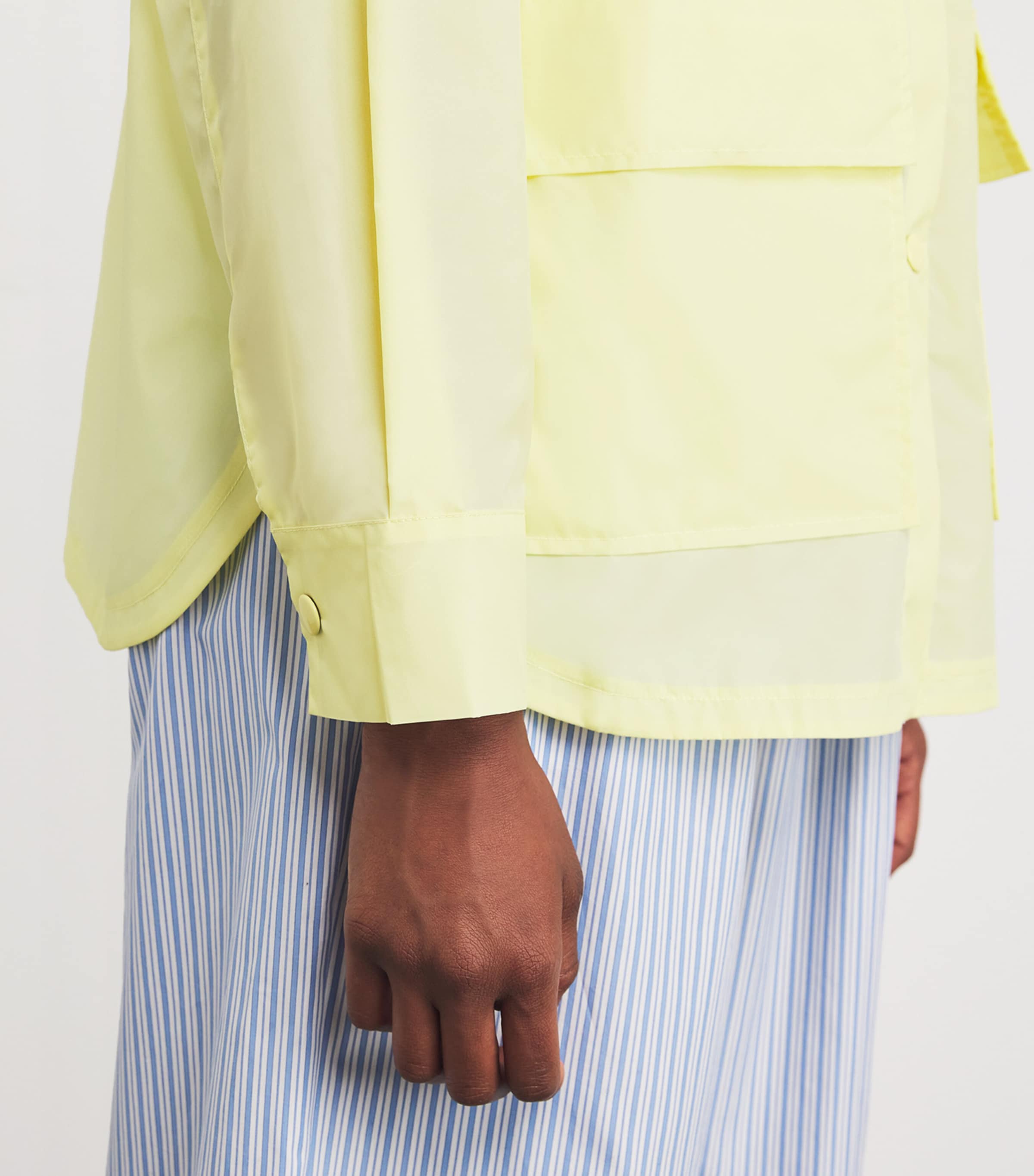 Nylon Overshirt LIME Image 6