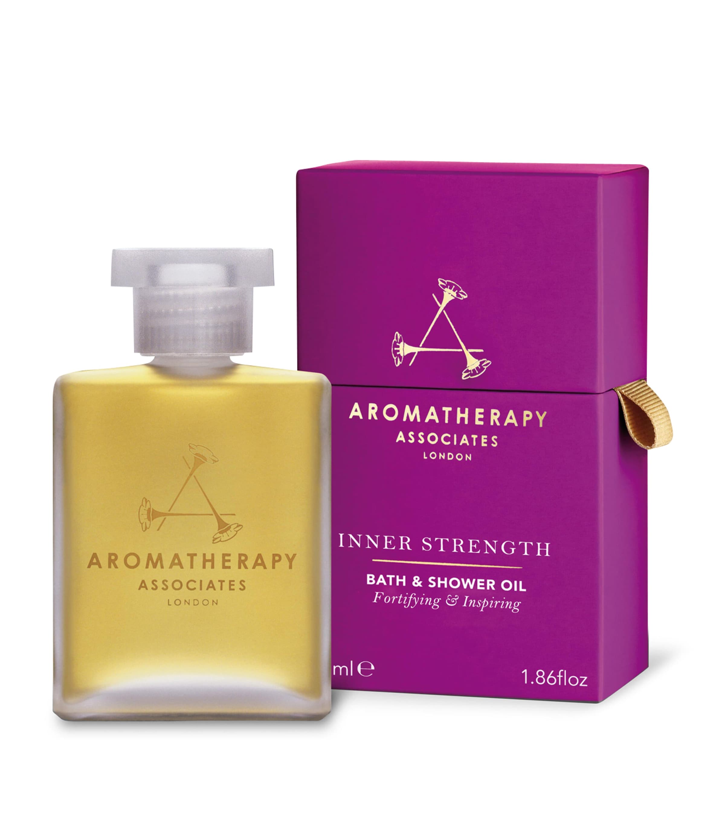 Aromatherapy Associates Inner Strength Bath & Shower Oil (55ml) | Bath & Shower | Soaks & Oils | Designers | Aromatherapy Associates