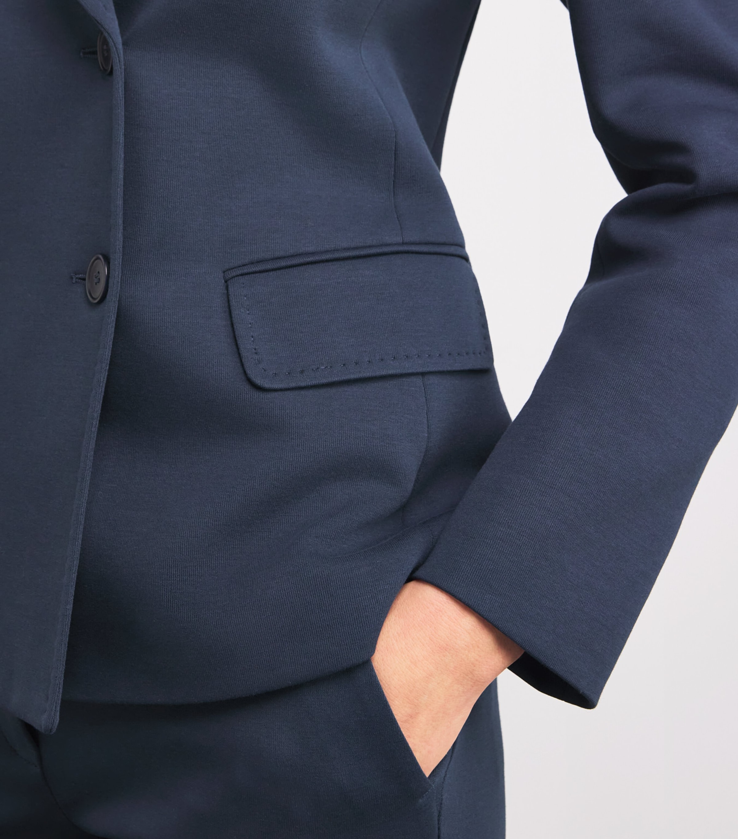 Weekend Max Mara Jersey Double-Breasted Blazer | Harrods US
