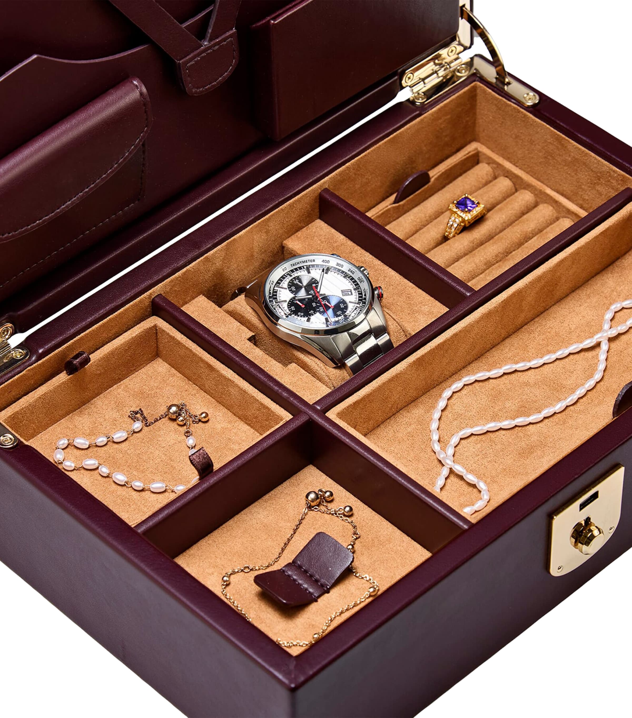 WOLF Philipp Watch and Jewellery Lifestyle Box Chestnut Image 5