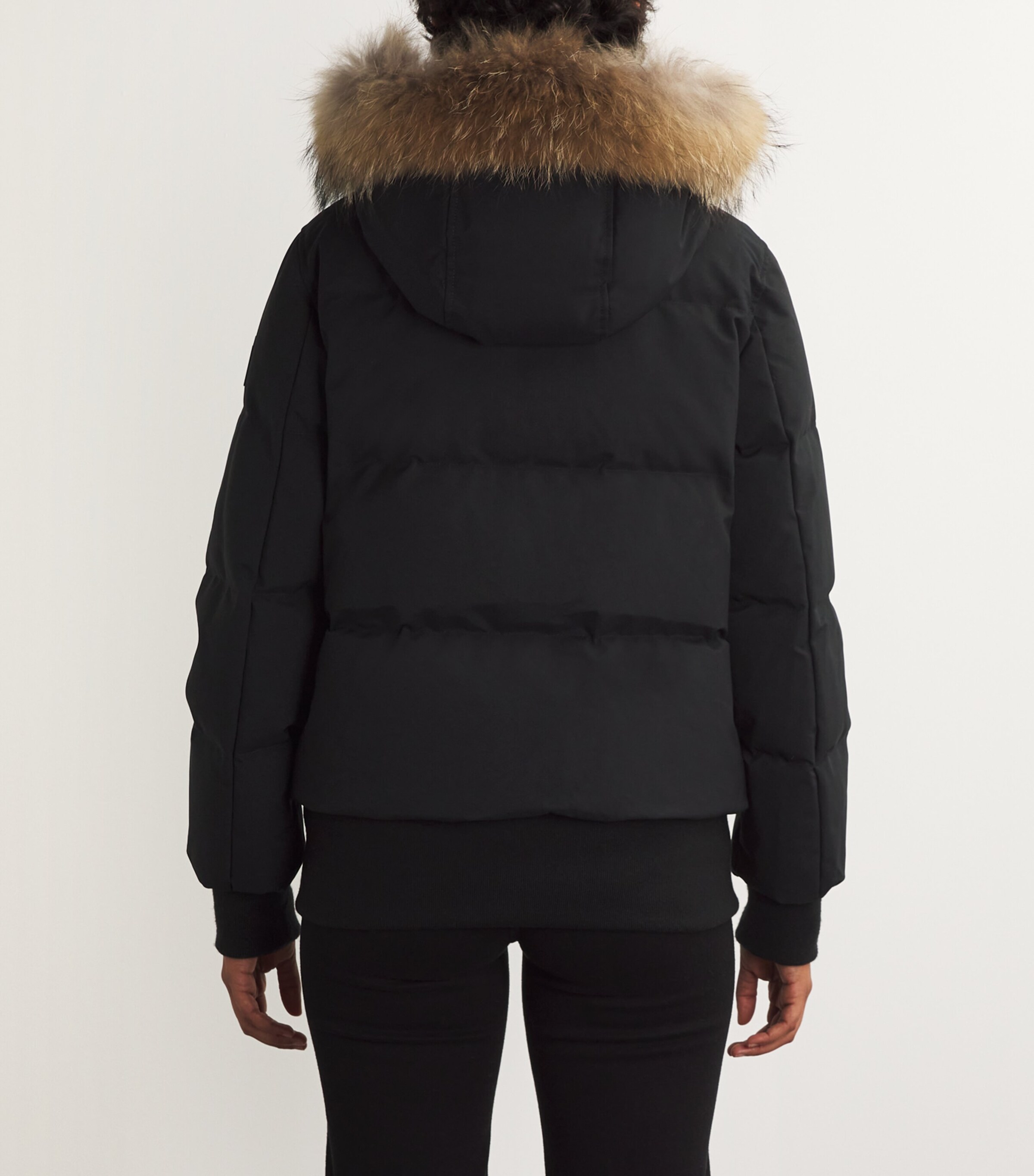 Down Nefi-F Puffer Jacket BLACK C0001 Image 4