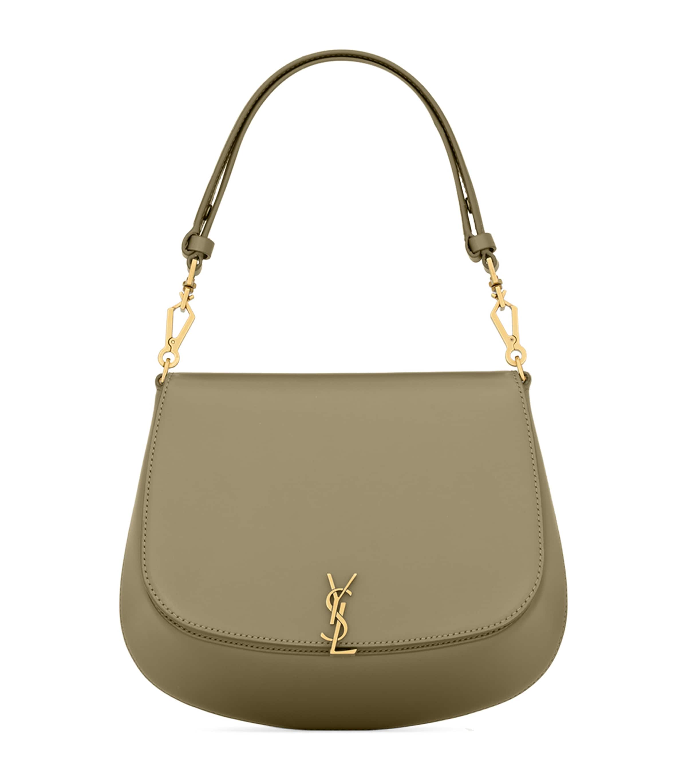Saint Laurent Voltaire Top-handle Bag In Green