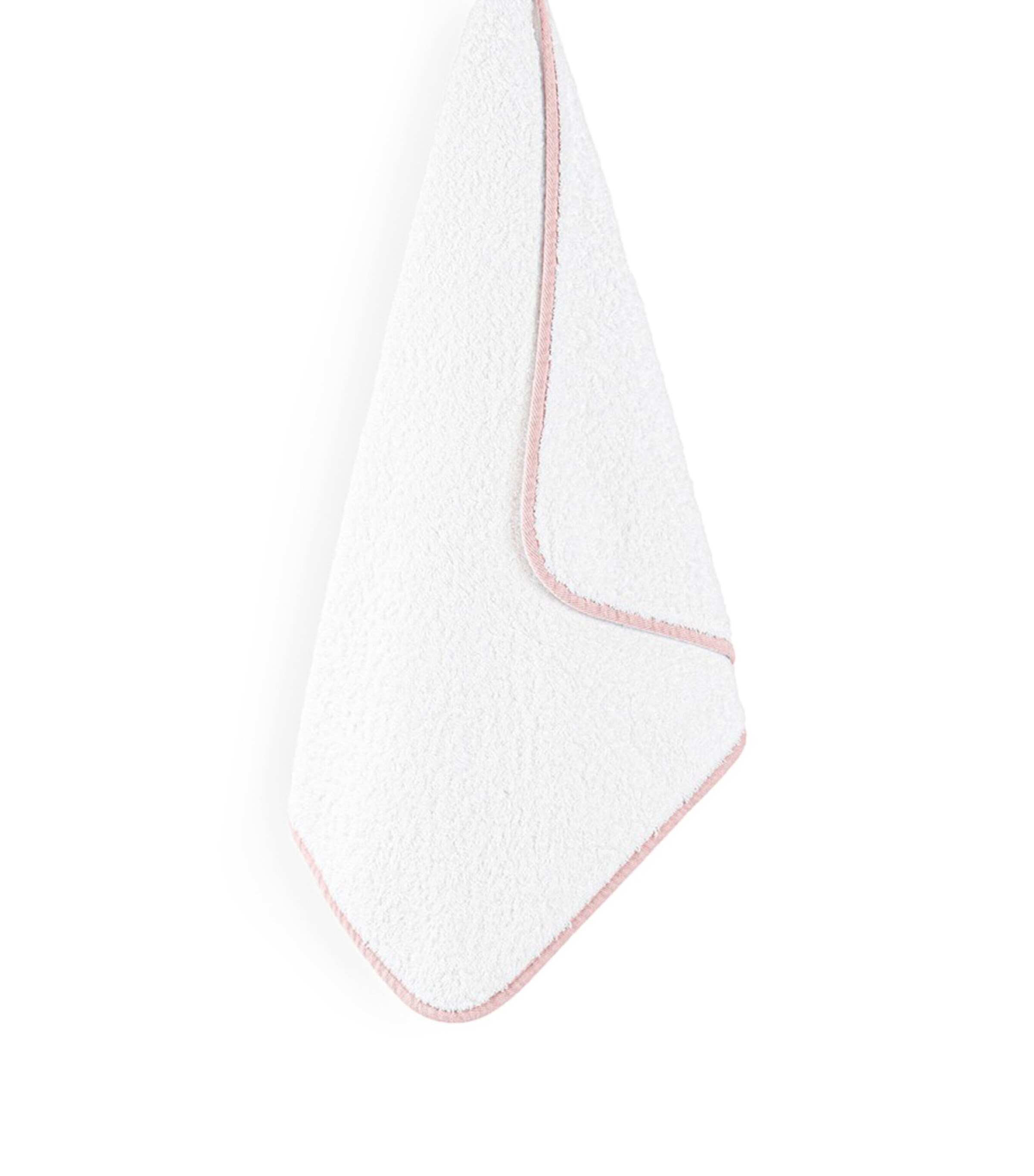 Egyptian Cotton Portobello Washcloth (30cm x 30cm) WHITE/PEARL Image 3