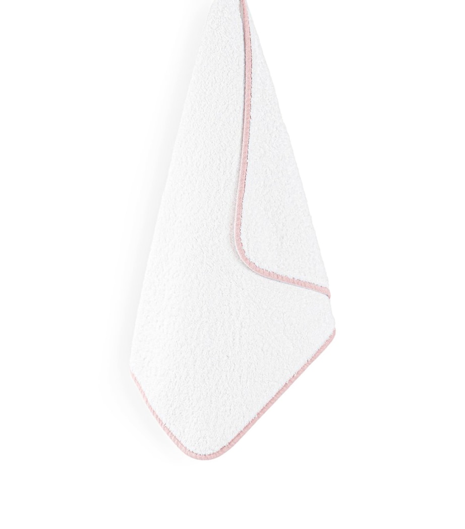 Egyptian Cotton Portobello Washcloth (30cm x 30cm) WHITE/PEARL Image 3