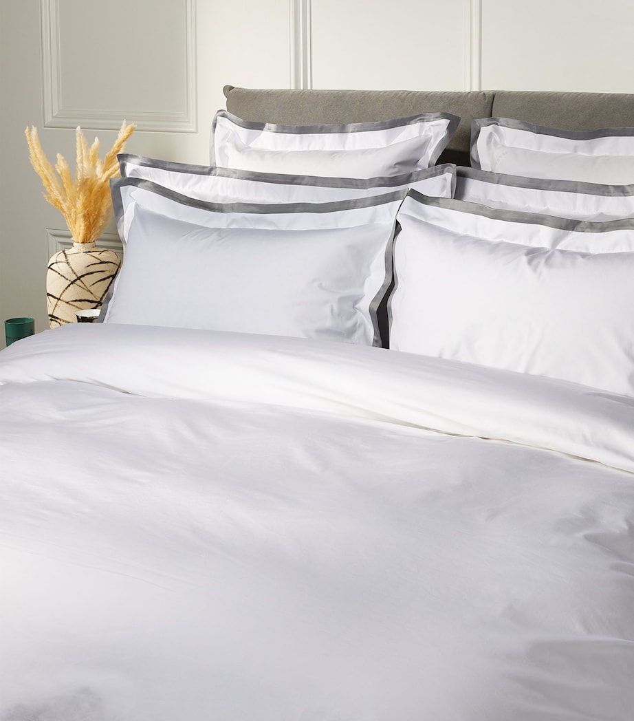Celso De Lemos Hella Oxford Pillowcase (50cm x 75cm) Ardoise Image 2