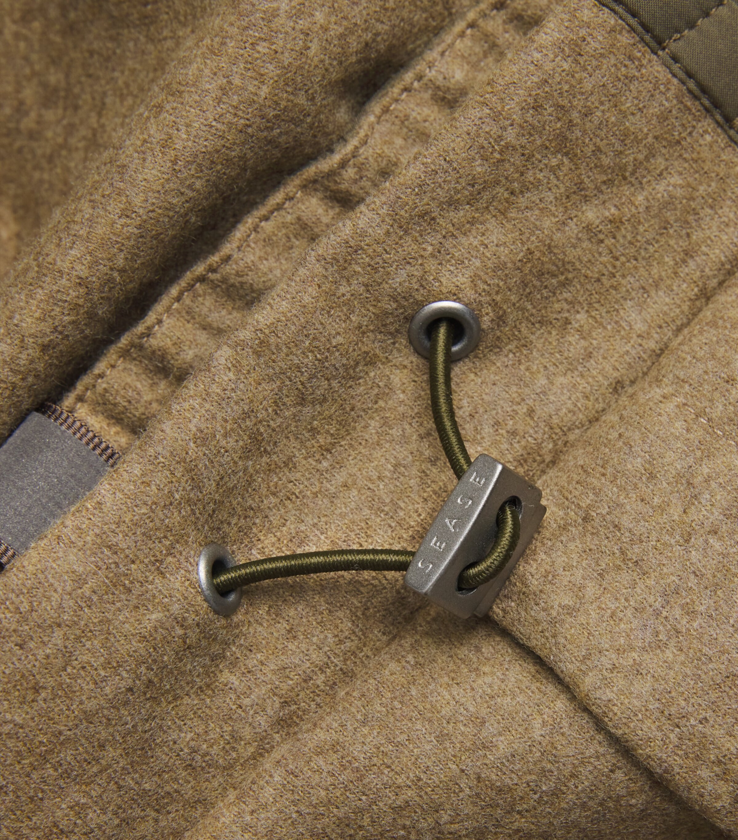 Wool-Cashmere Jersey Trousers BRONZE OLIVE Y51 Image 5