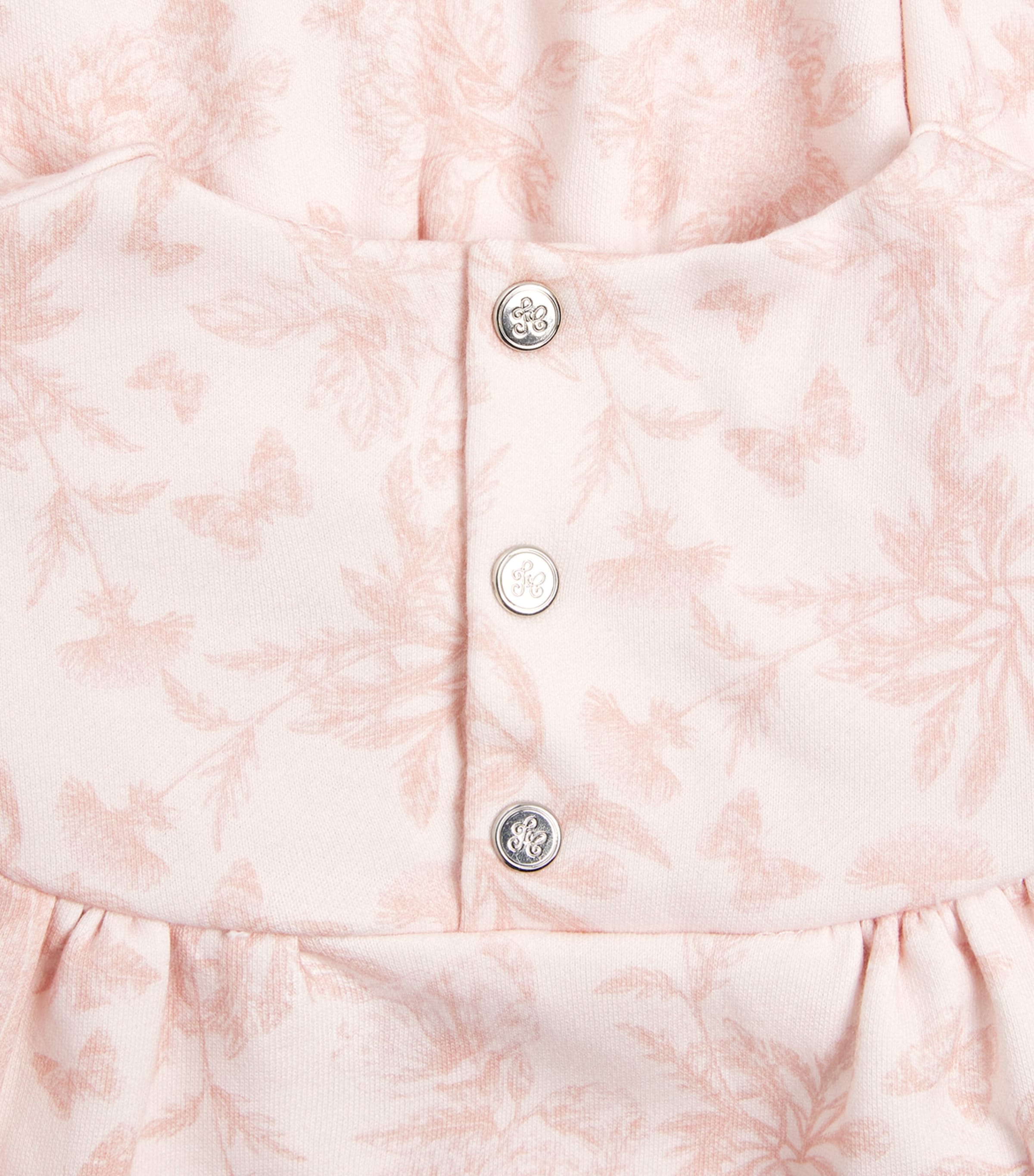 Cotton Toile de Jouy Dress (3 Months-4 Years) 31ROSE PÂLE Image 3