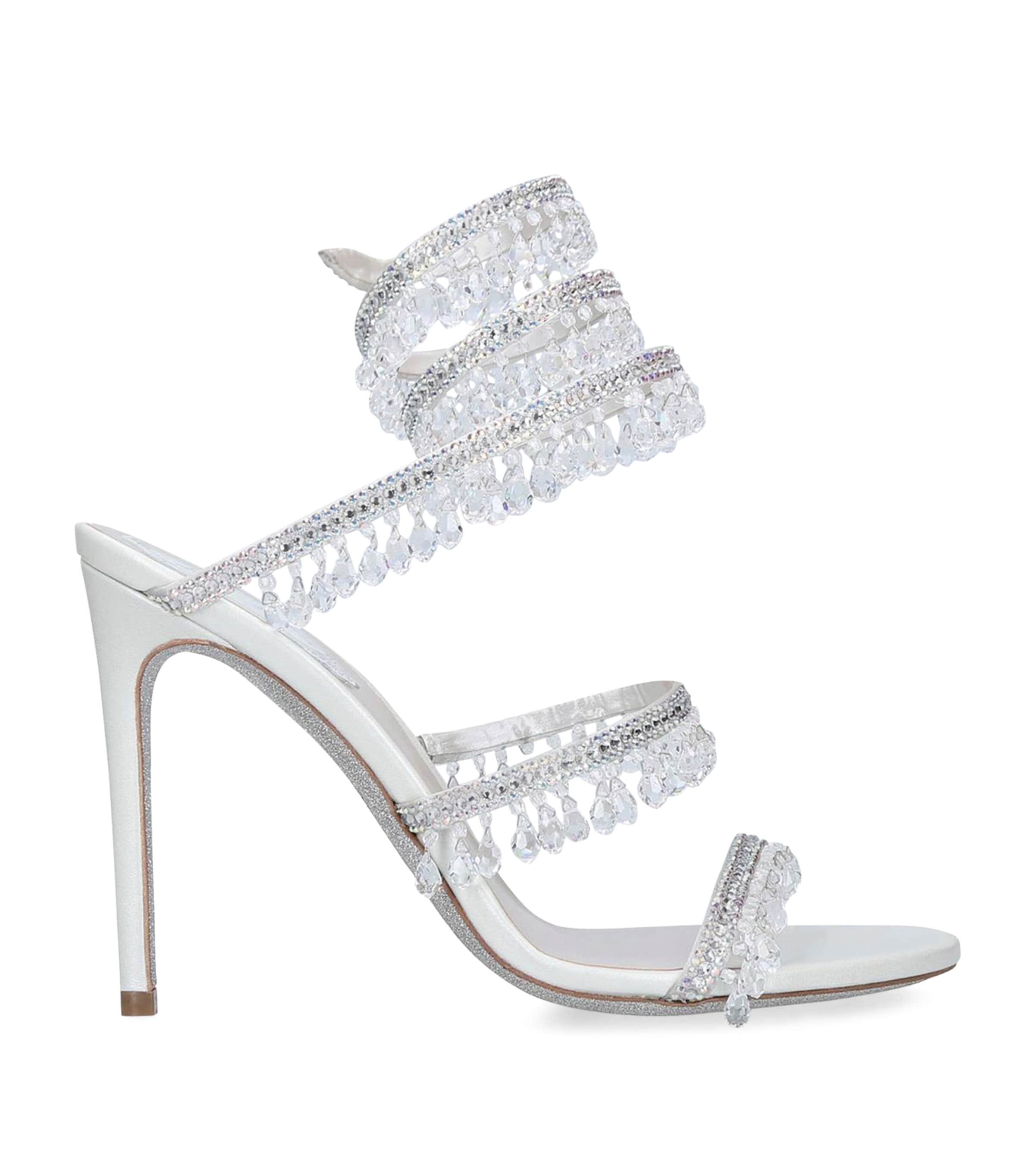 Satin Chandelier Sandals 105 GREY/LIGHT Image 1