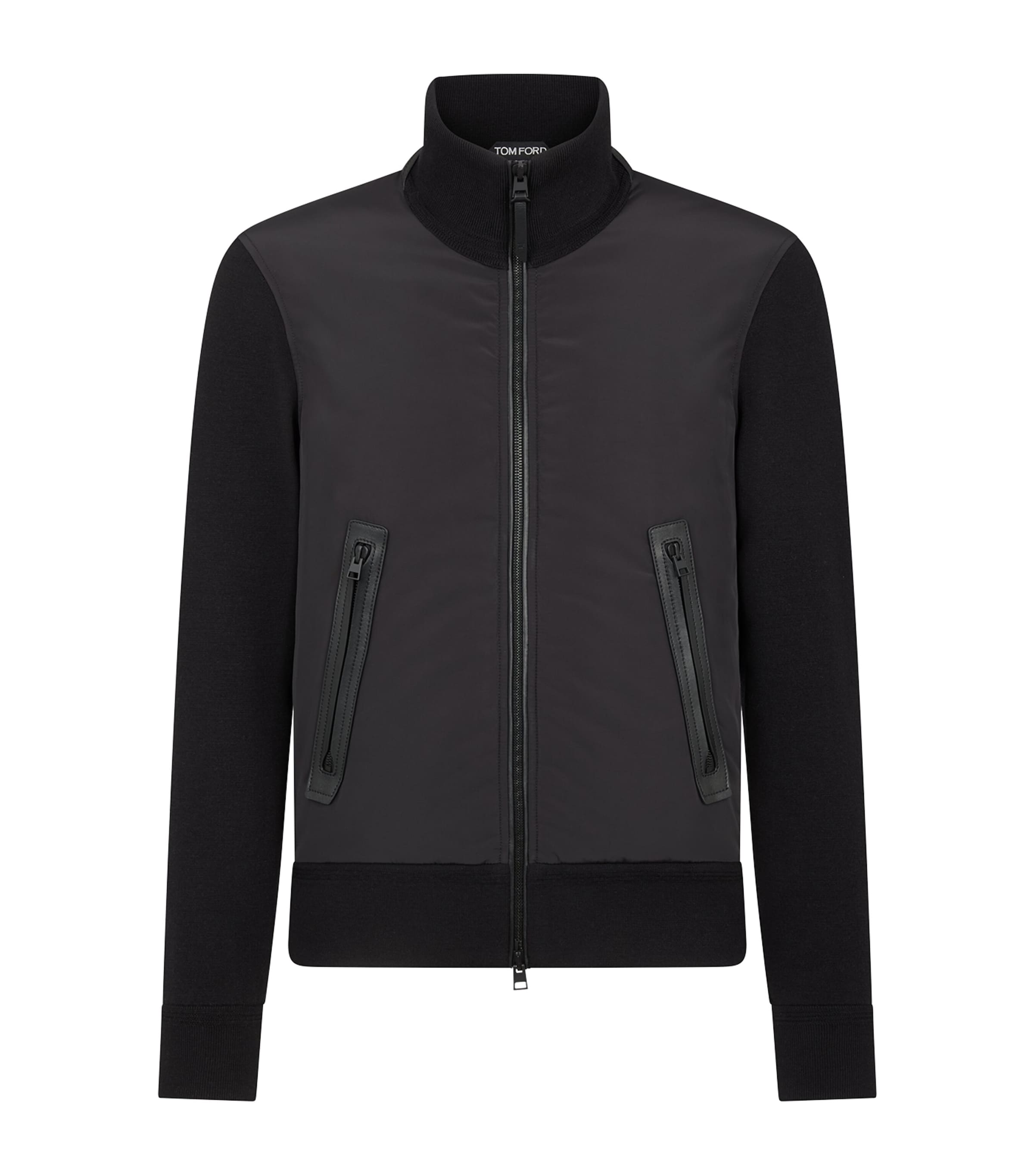 Tom Ford Merino-blend Cardigan In Black