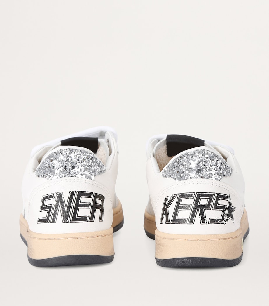 Leather Ball Star Low-Top Sneakers WHITE/OTH Image 2