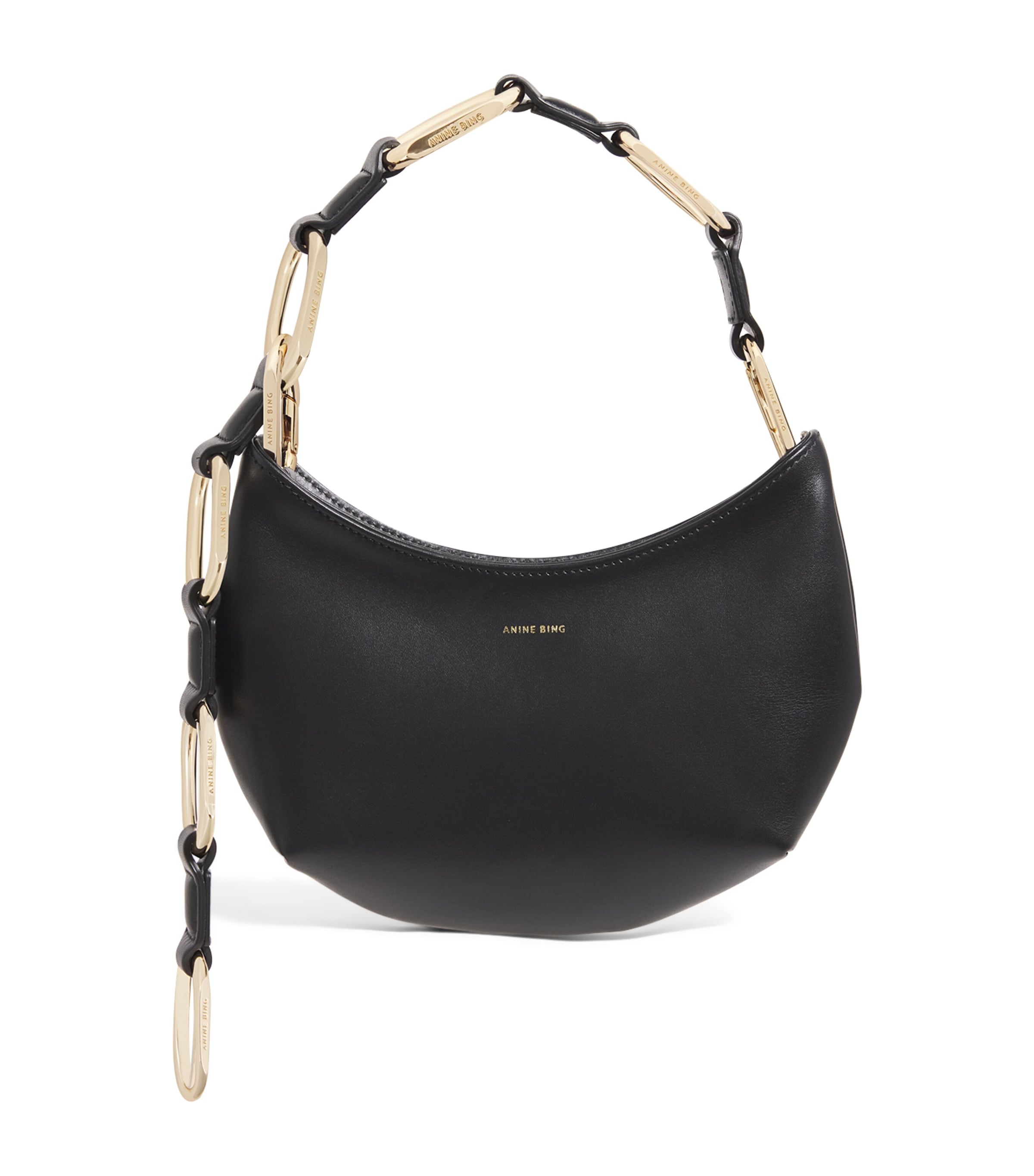 Anine Bing Mini Leather Jody Bag In Black