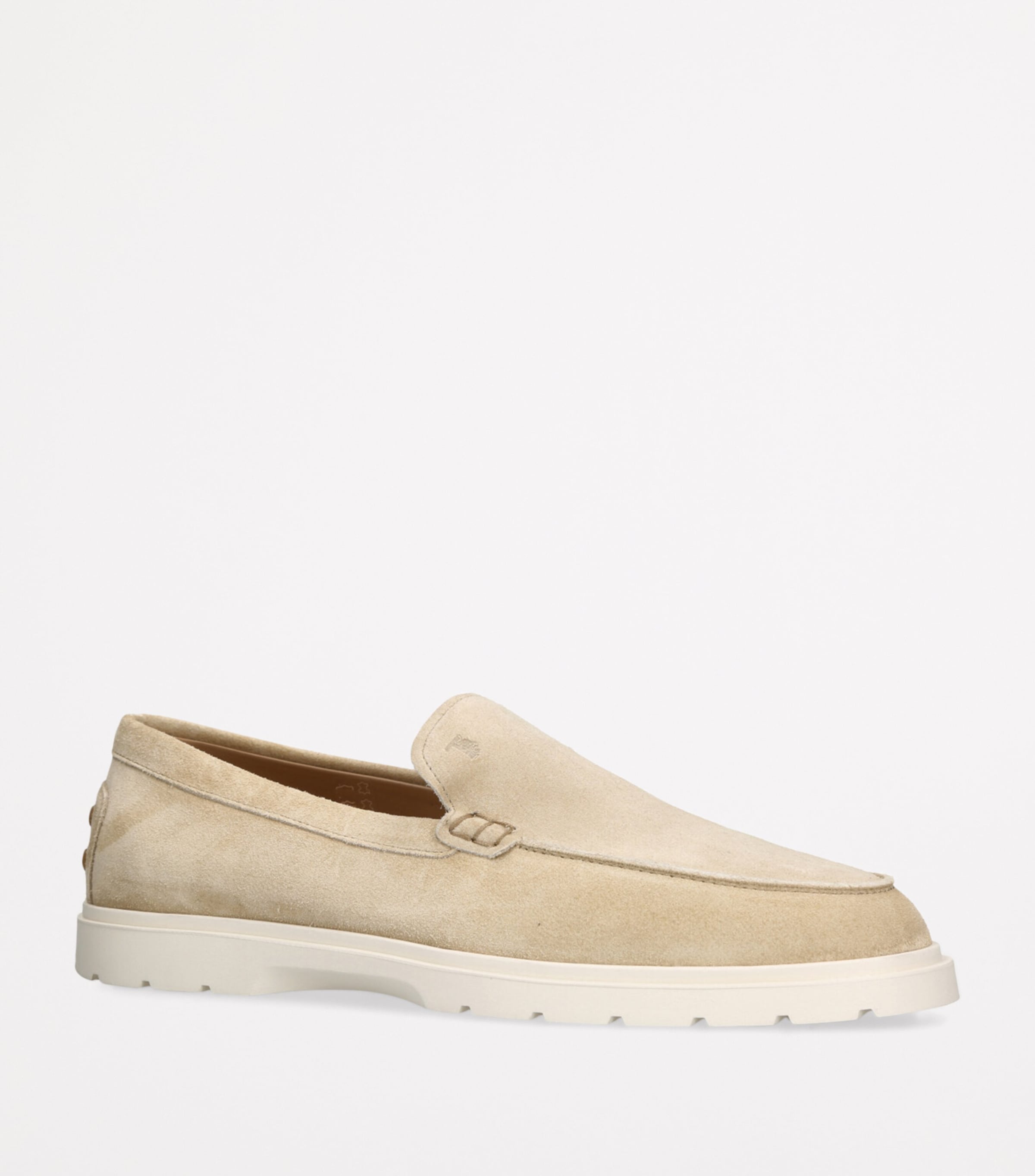 Suede Ibridro Loafers BEIGE Image 3