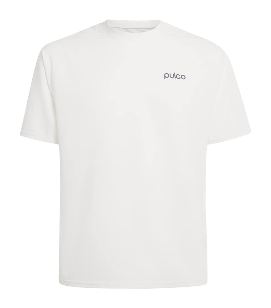 Pulco Studios Mens AIRCON Playing T-Shirt White Image 1