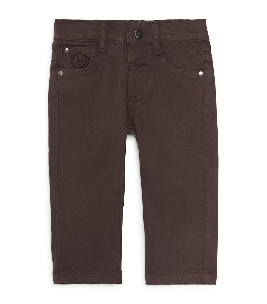 Patachou Mens Logo-Embroidered Jeans (6 Months-3 Years) Image 1