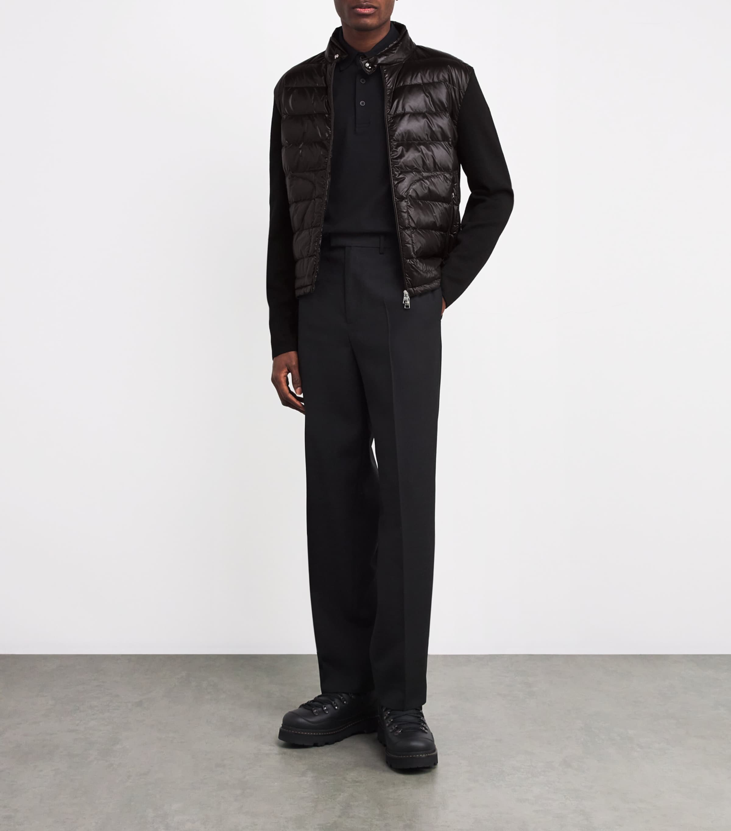 Wool-Blend Down-Filled Cardigan 999 Image 2