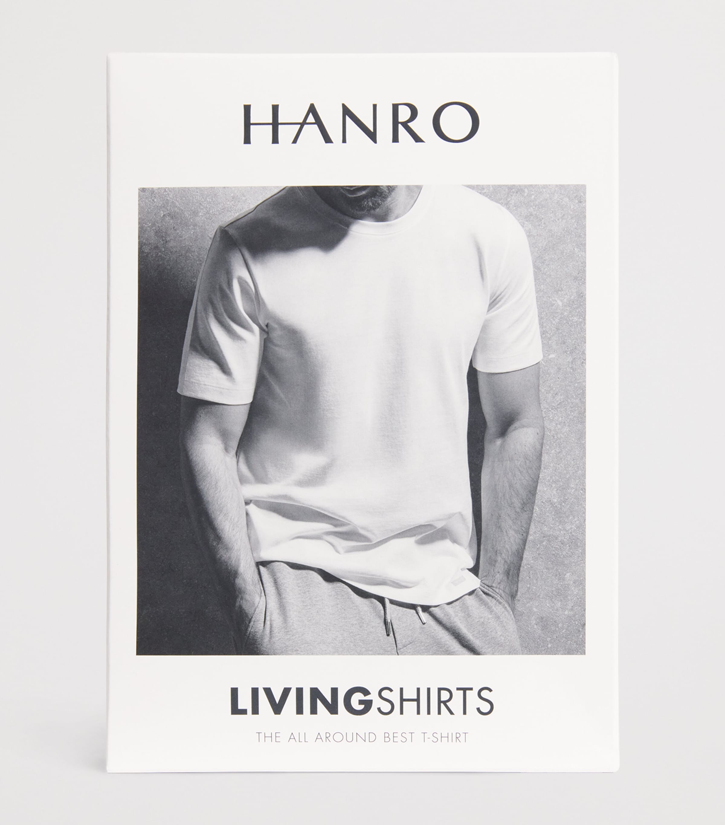 Cotton Living Crew-Neck T-Shirt 0101 WHITE Image 5