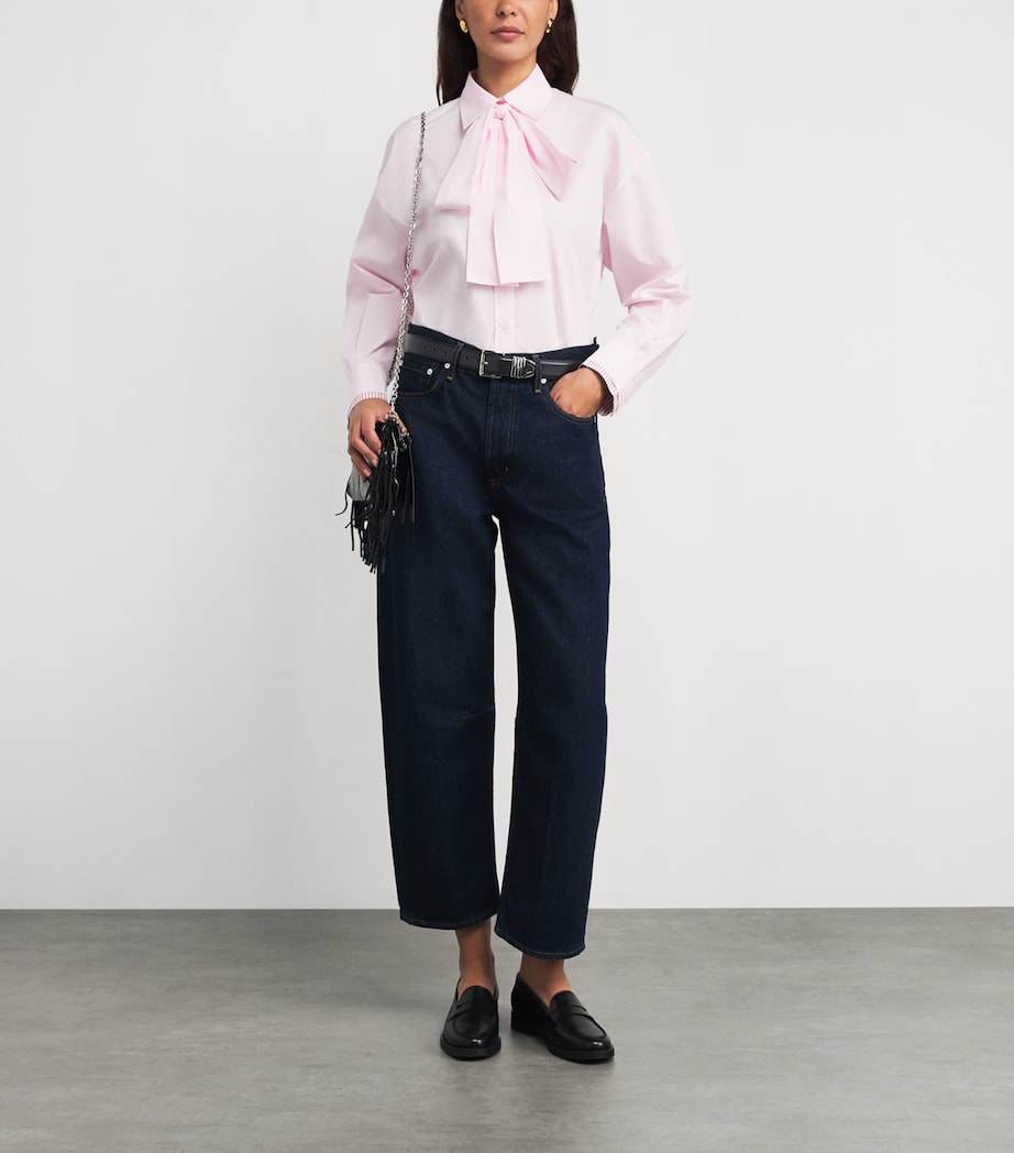 Leather Multi-Ring Belt BLACK Image 3