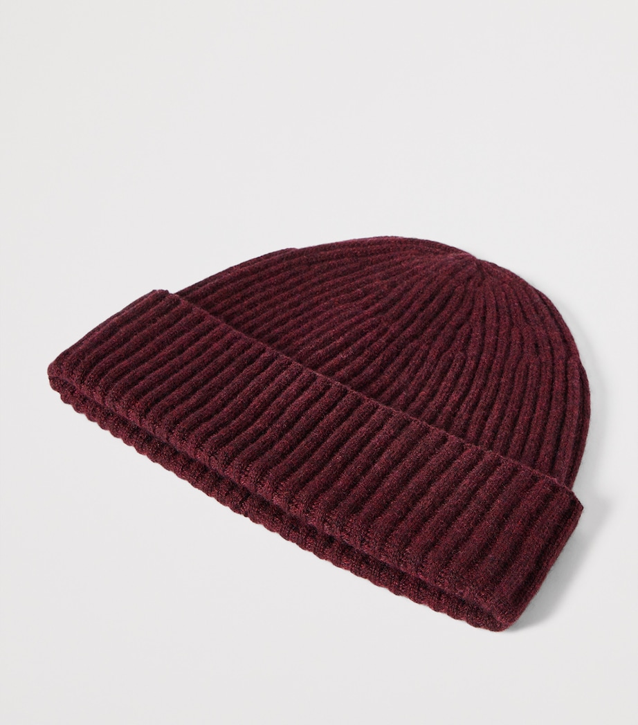 Brunello Cucinelli Cashmere Rib-Knit Beanie Image 2