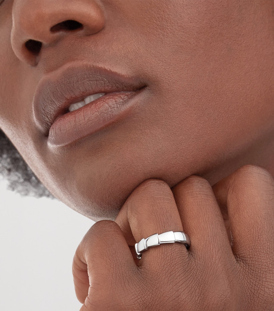 White Gold Serpenti Viper Wedding Band WHITE GOLD Image 2