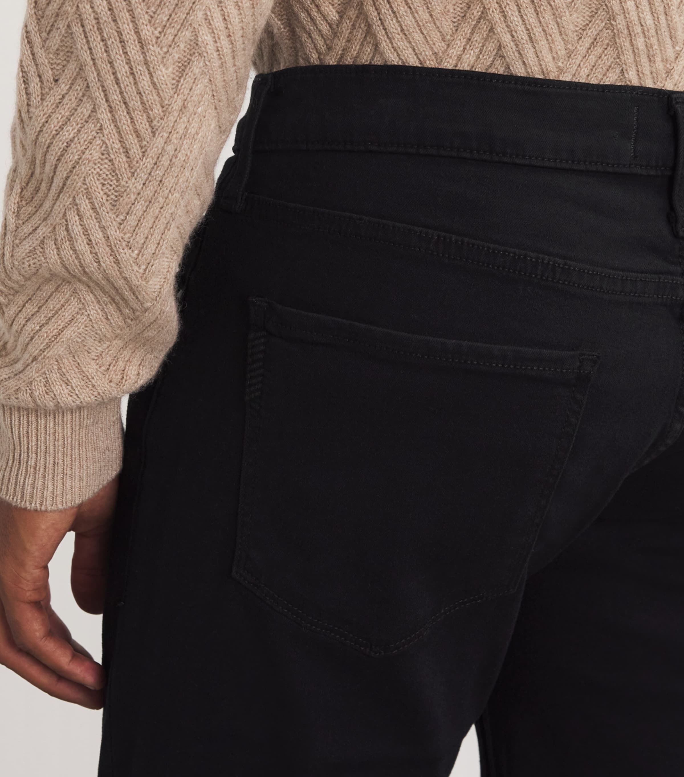 Normandi Straight Jeans BLACK SHADOW Image 6