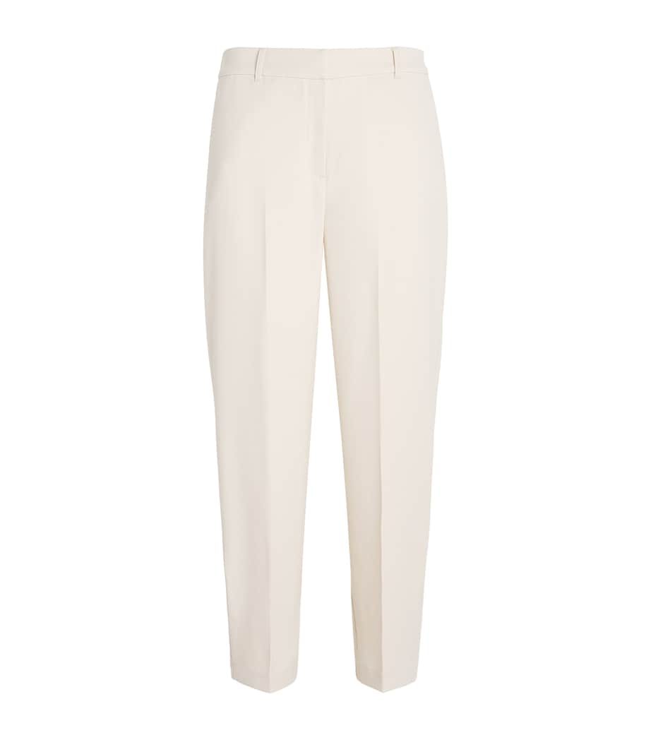 Stylein Womens Crepe Bergio Trousers Ivory Image 1