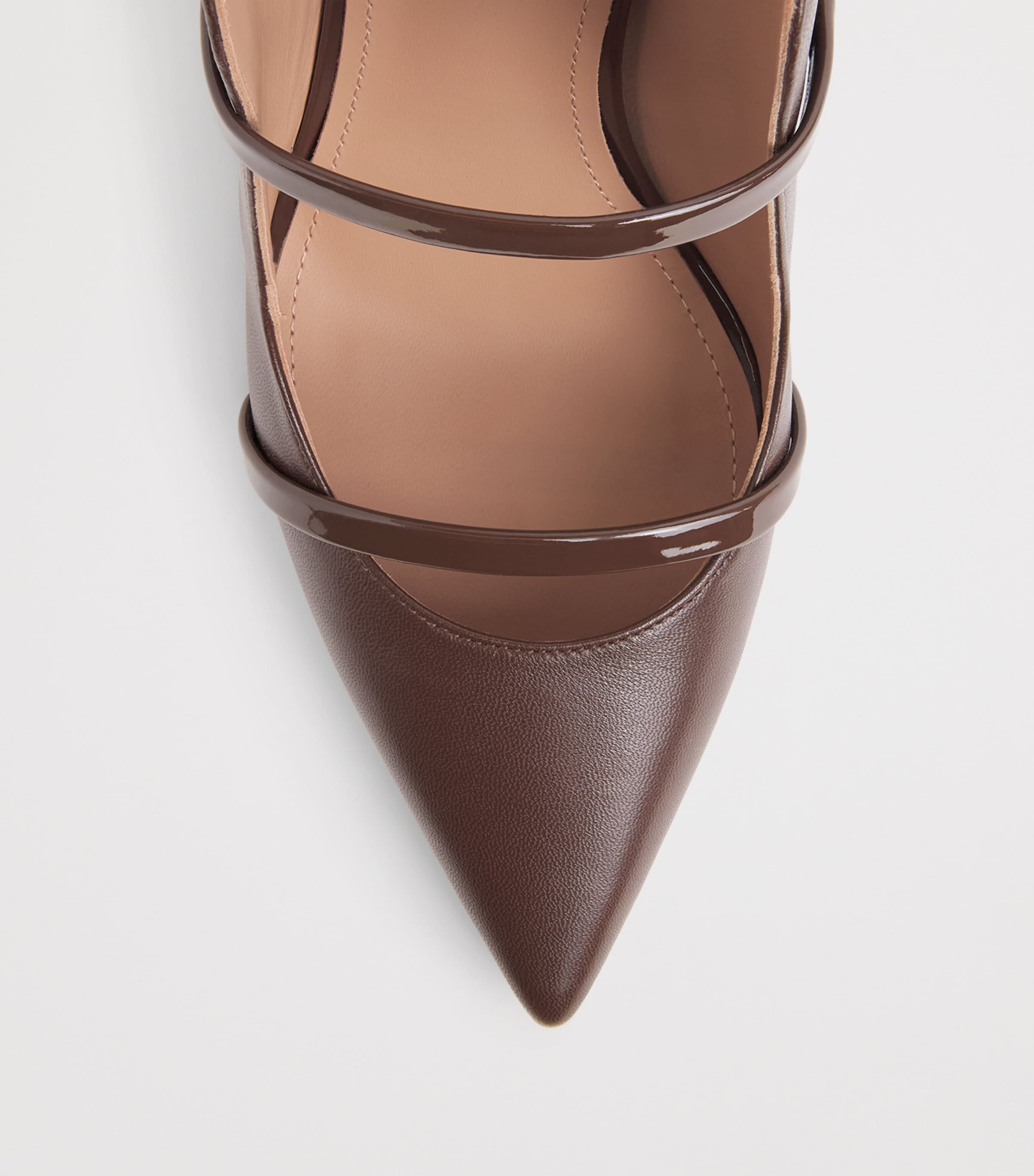 Malone Souliers Leather Maureen Mules 100 Tobacco Image 6