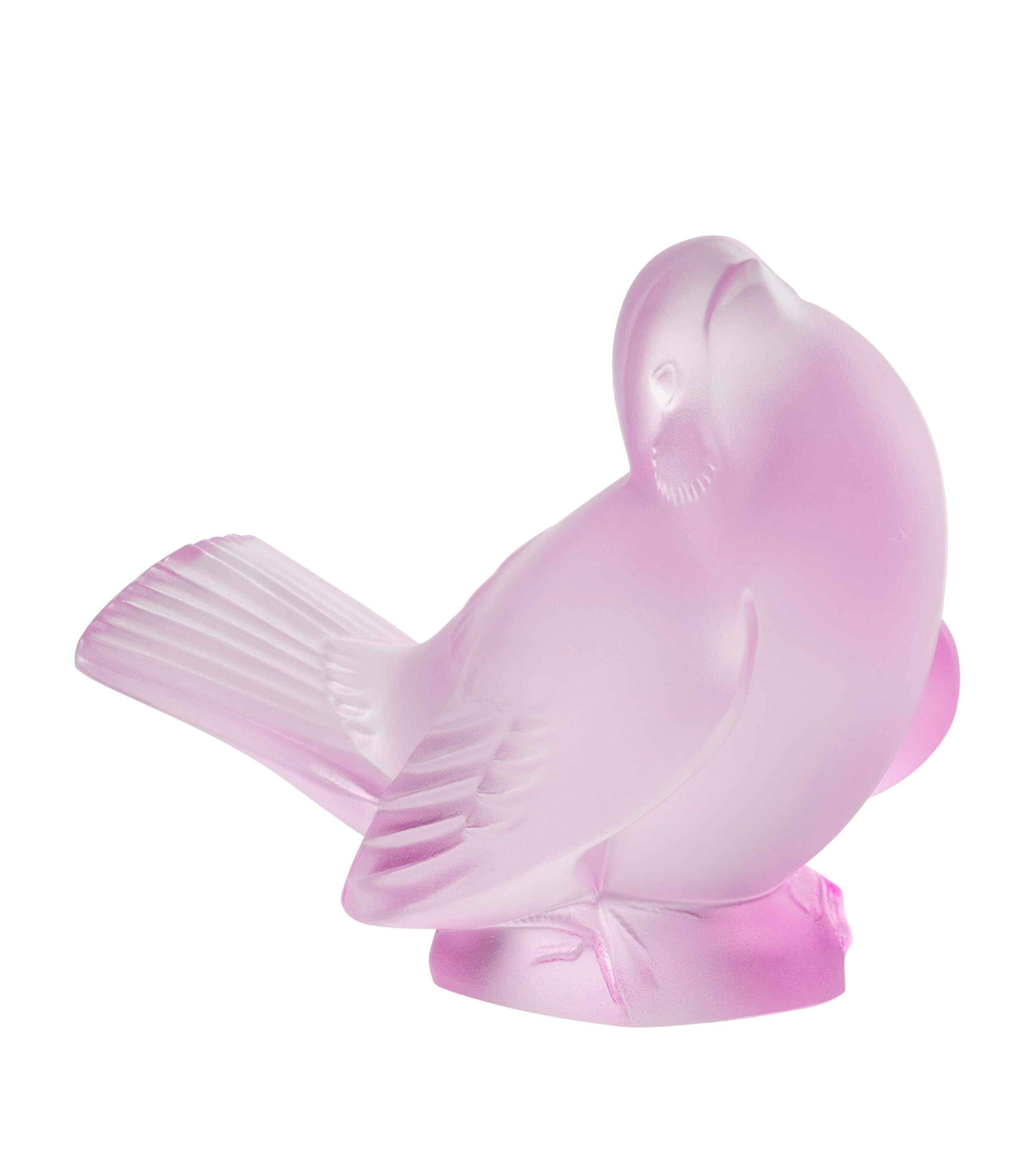 Lalique Rose Nebula Sparrow Sculpture | Home Accessories | Ornaments | Designers | Lalique