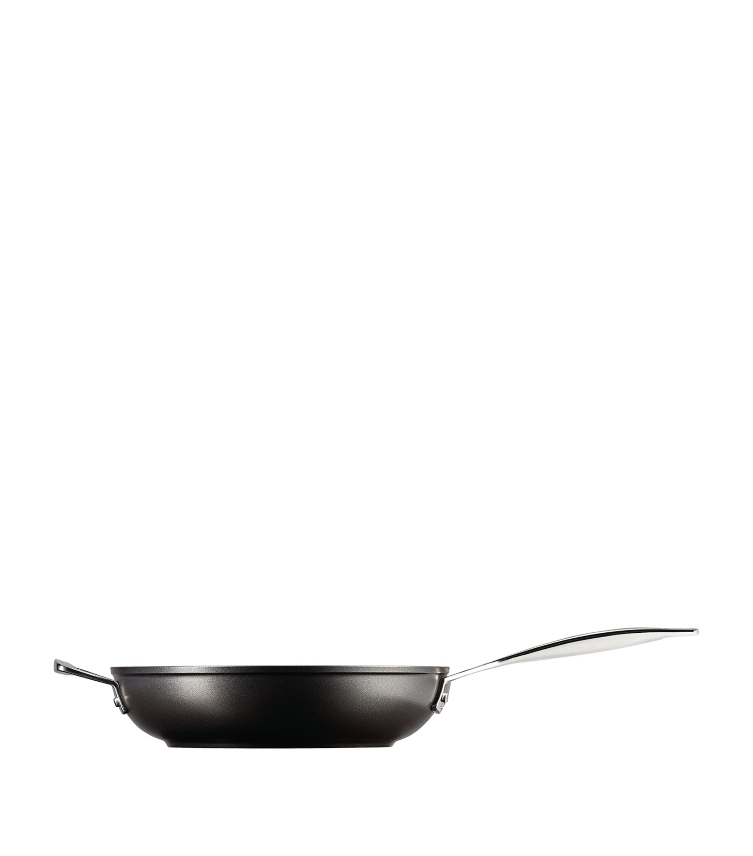 Toughened Non-Stick Deep Frying Pan (27cm) BLACK Image 4