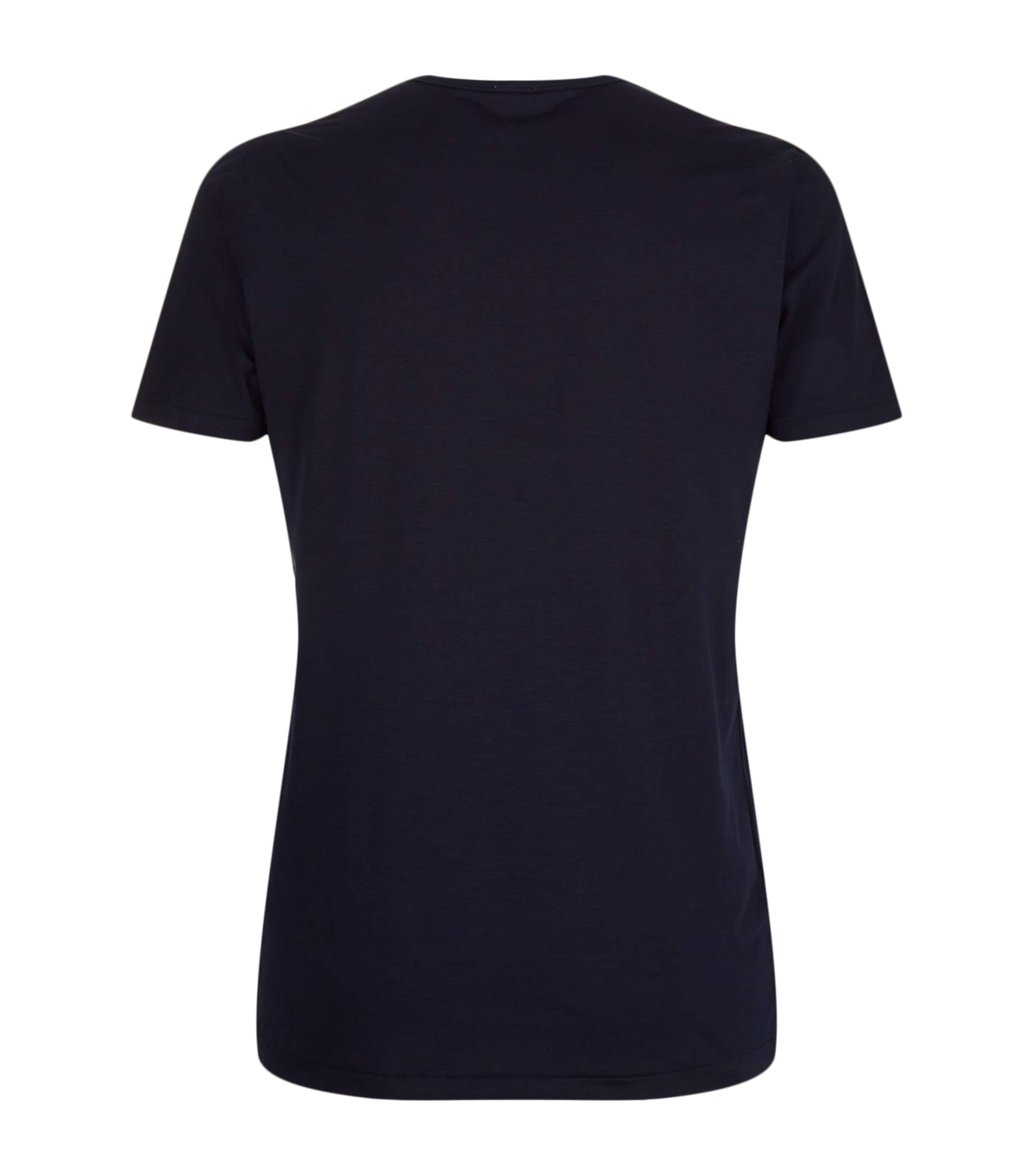 172 Pure Comfort V-Neck T-Shirt NAVY Image 3