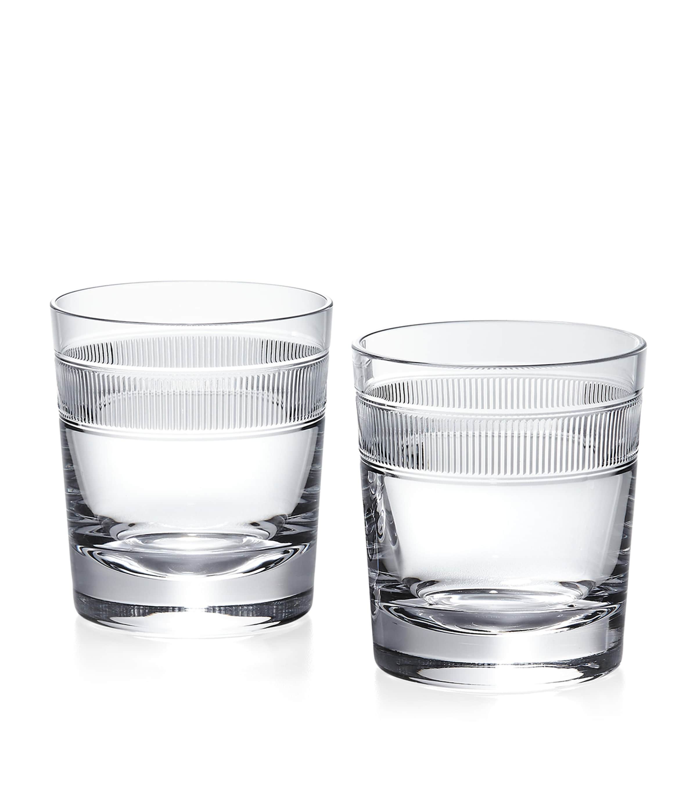 Set of 2 Langley Old-Fashioned Glasses CLEAR Image 1