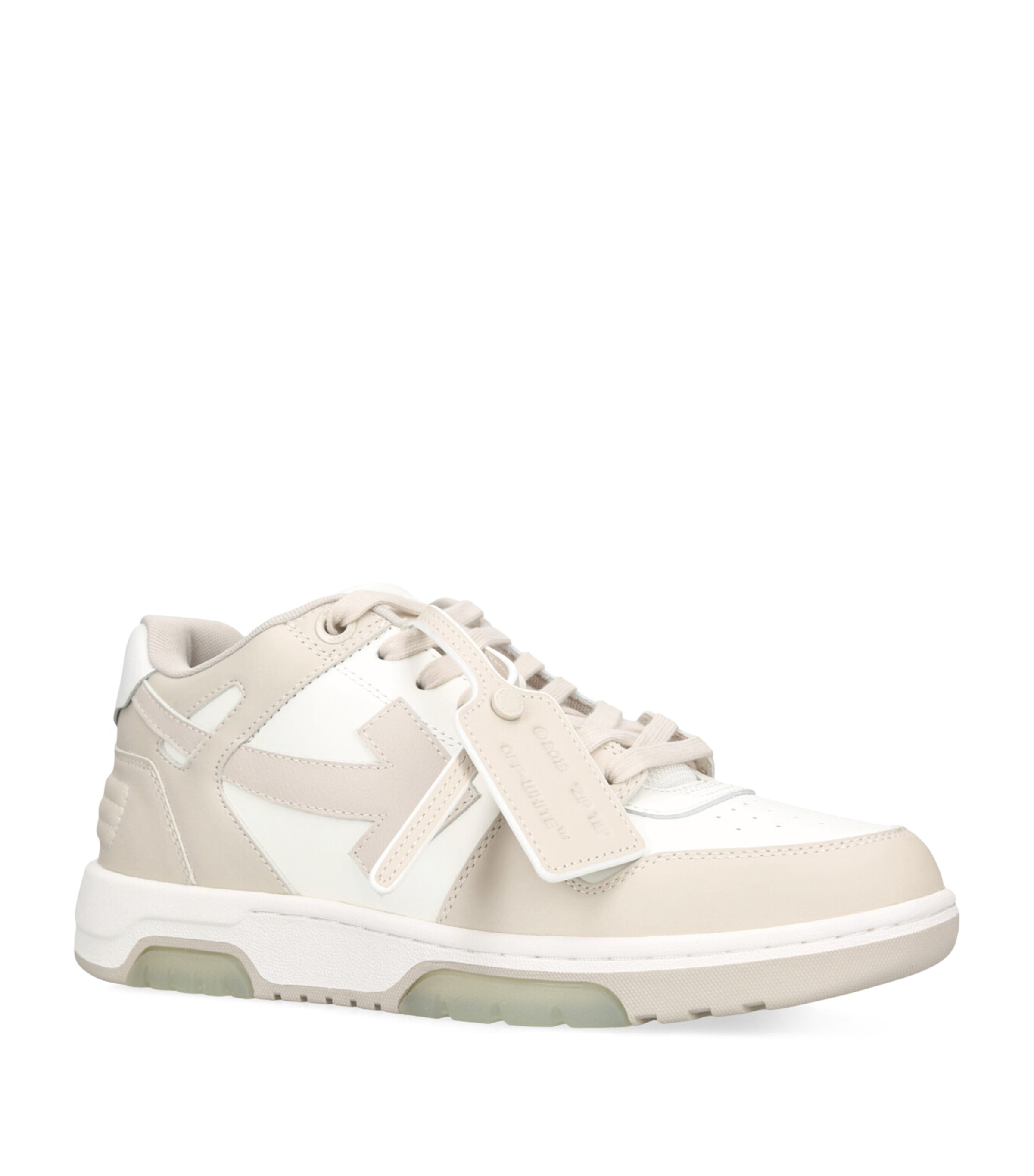 Leather Out of Office Sneakers BEIGE COMB Image 3